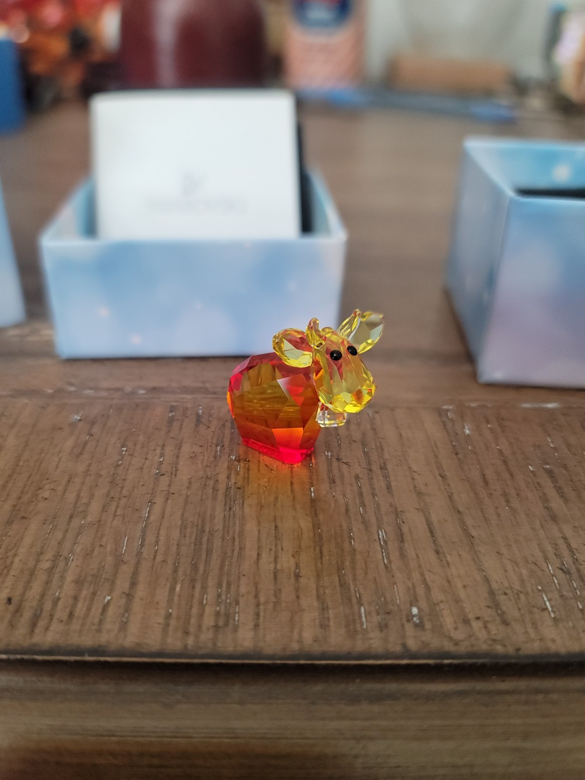 Swarovski Mini Mo Vibrant Yellow, Limited Edition 2015 – Original Packaging