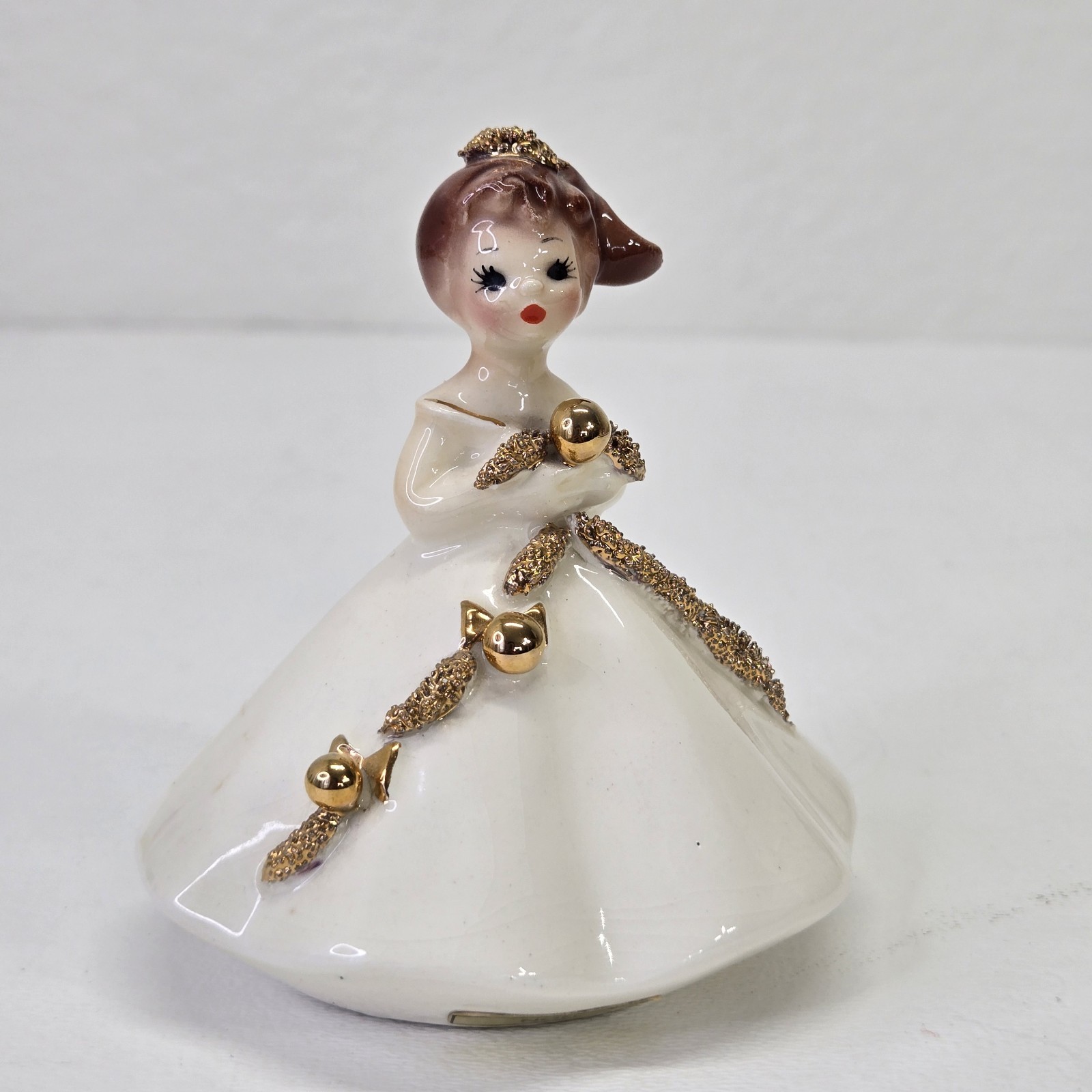 VTG Josef Originals Noel Christmas Girl Figurine 50s California Holiday MCM Rare