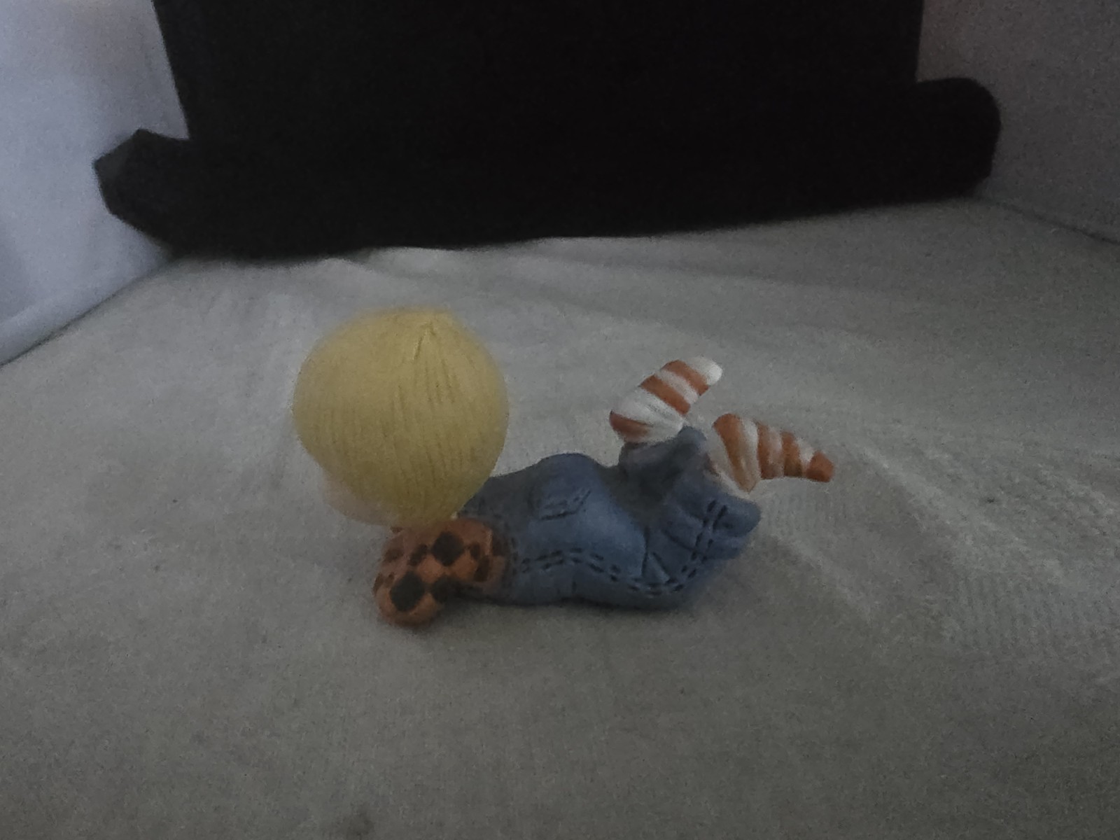 EnescoCountry Cousins Scooter Laying On Floor Figurine