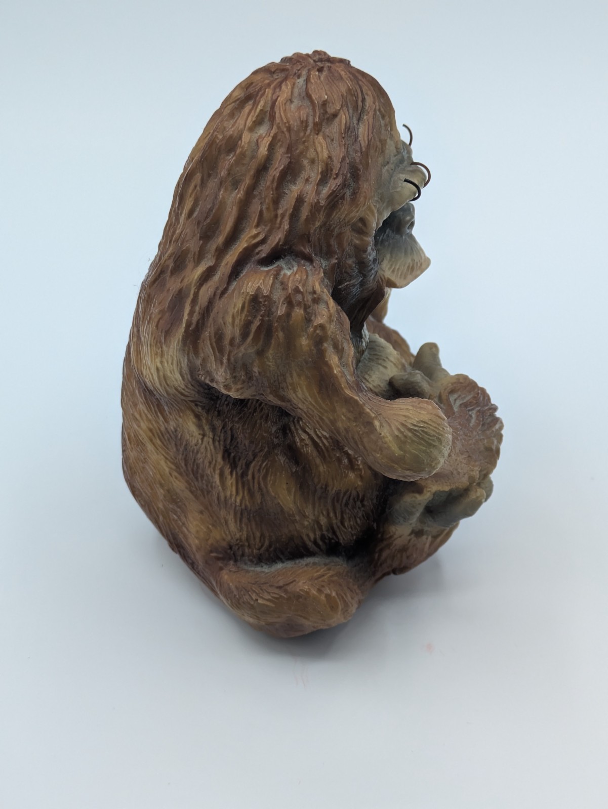Vintage 1993 Daniel De La Cruz Signed Artsy Orangutan Animaloon Figurine