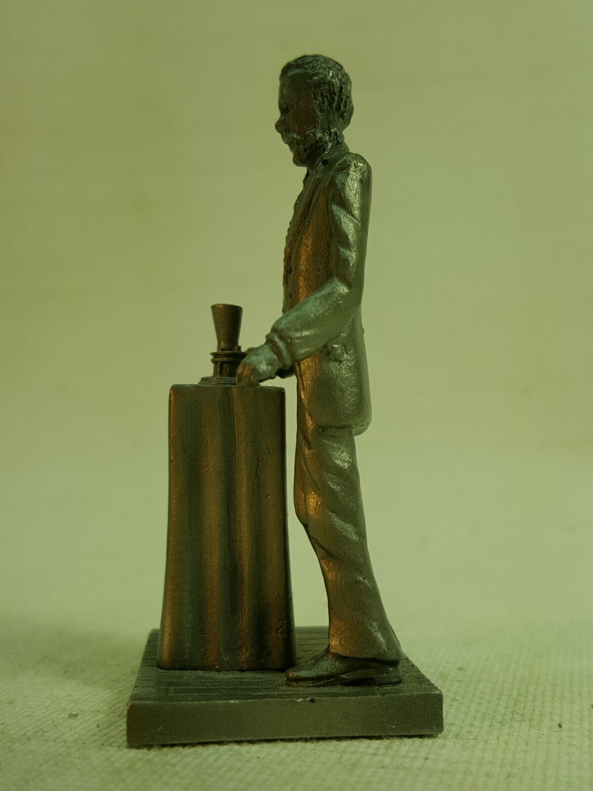 ALEXANDER GRAHM BEL Franklin Mint National Historical Society Pewter JB454
