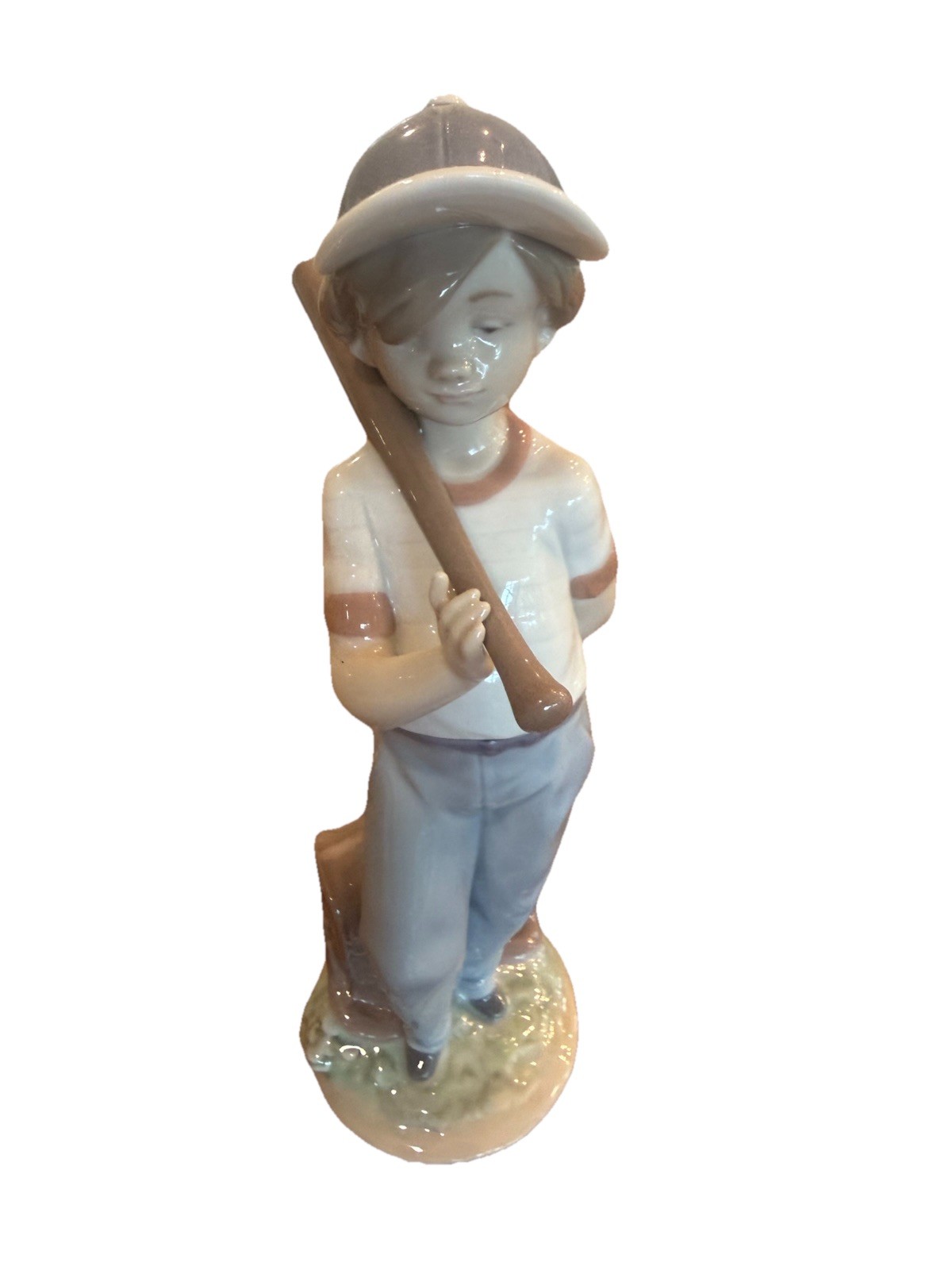 Lladro “Can I Play” Boy Porcelain Figurine Baseball #7610 Collector’s Society