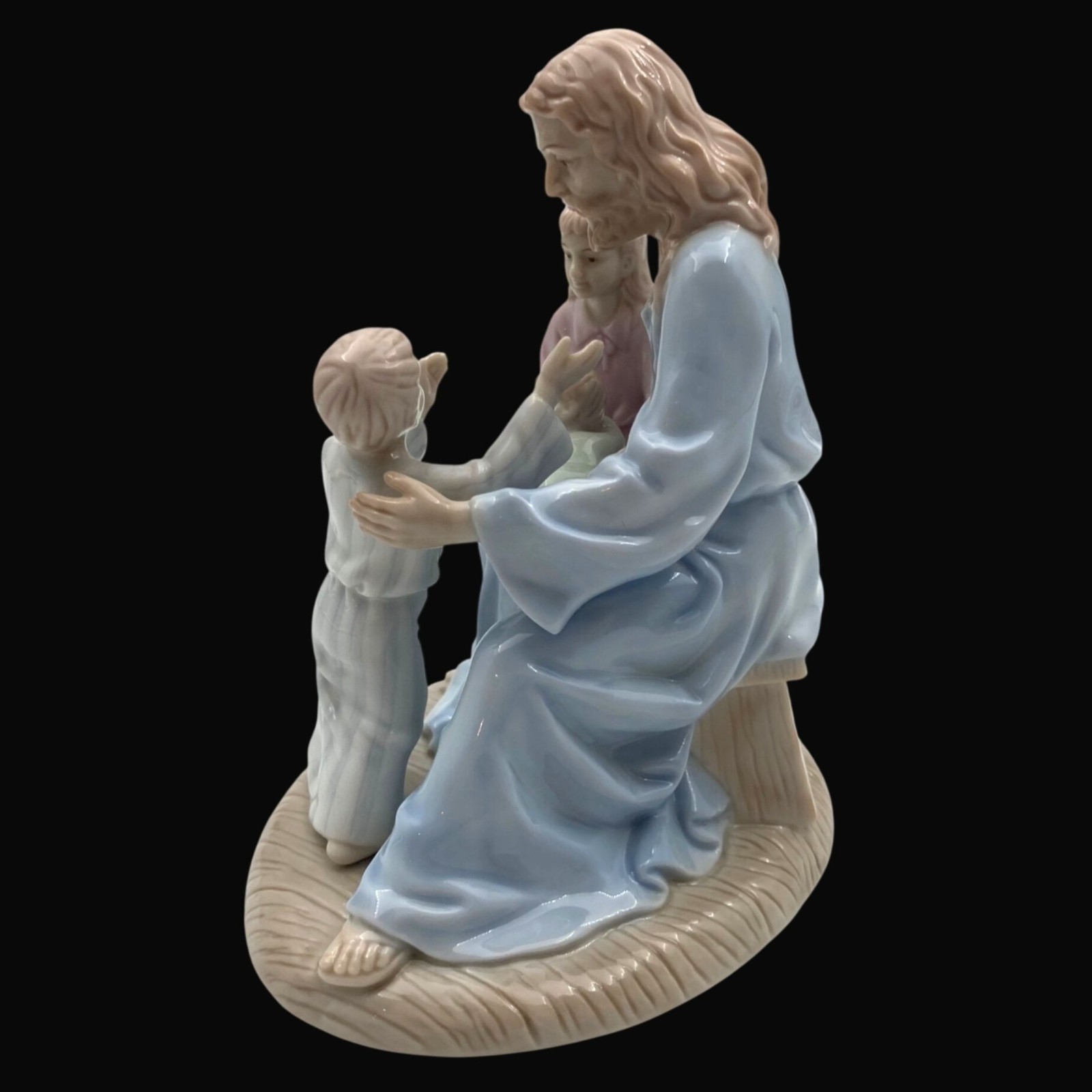 Valencia Collection JESUS & LITTLE CHILDREN Roman 5.5″ Porcelain Figurine 1998
