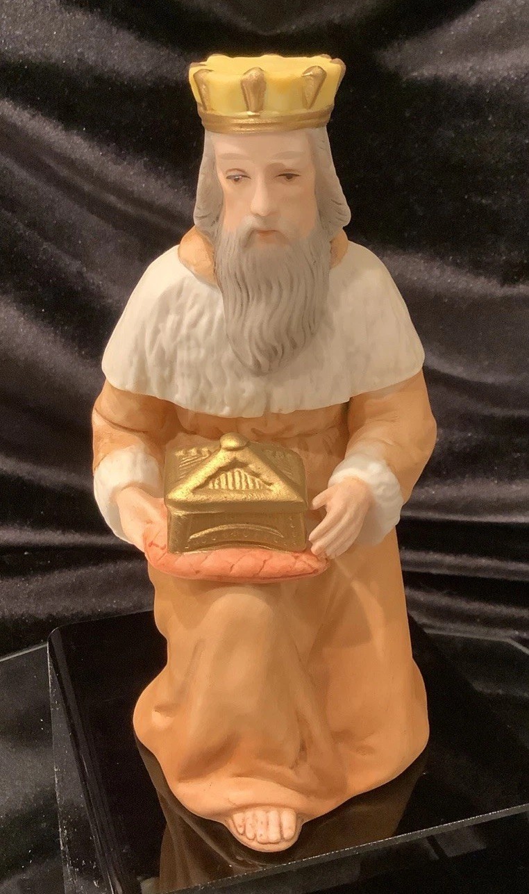 Vintage Homco Wise Man Kneeling Nativity Porcelain Figurine 5599 Replacement