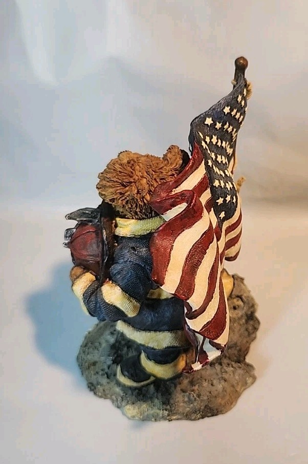Boyds Bears OUR AMERICAN HERO-9/11 LIMITED ED Bearstone Collection 227791