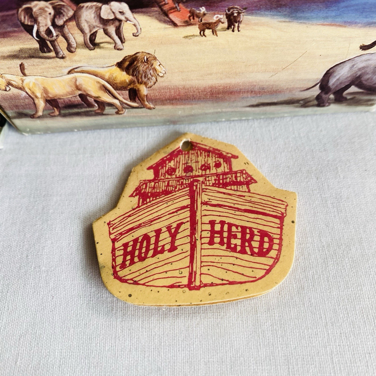 Vtg Holy Herd Noahs Ark Lot 21 Animal Figurines Pete Apsit Figures ART Character
