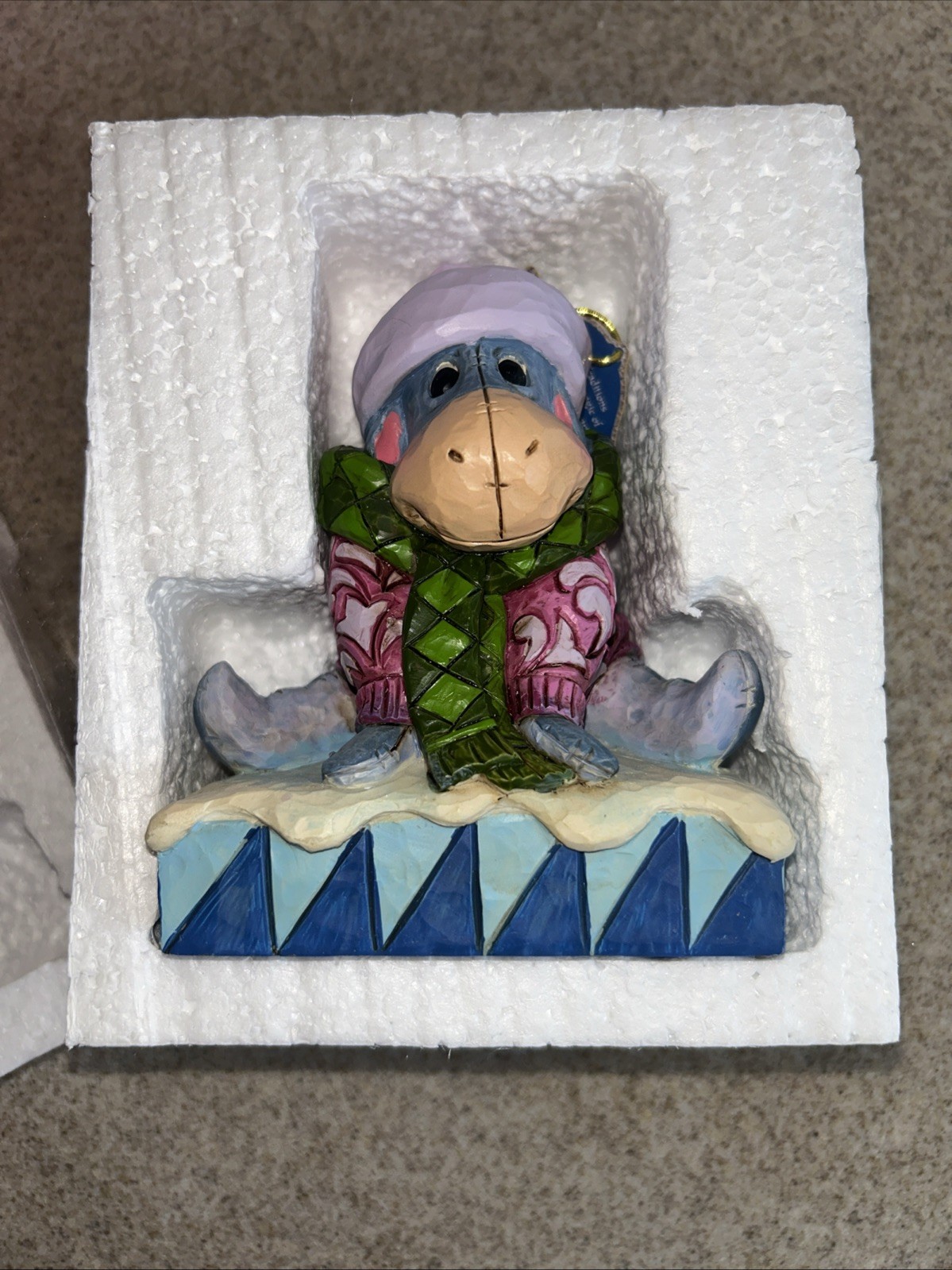 SIGNED Jim Shore Disney Traditions Eeyore Waiting For Spring Figurine 4057940