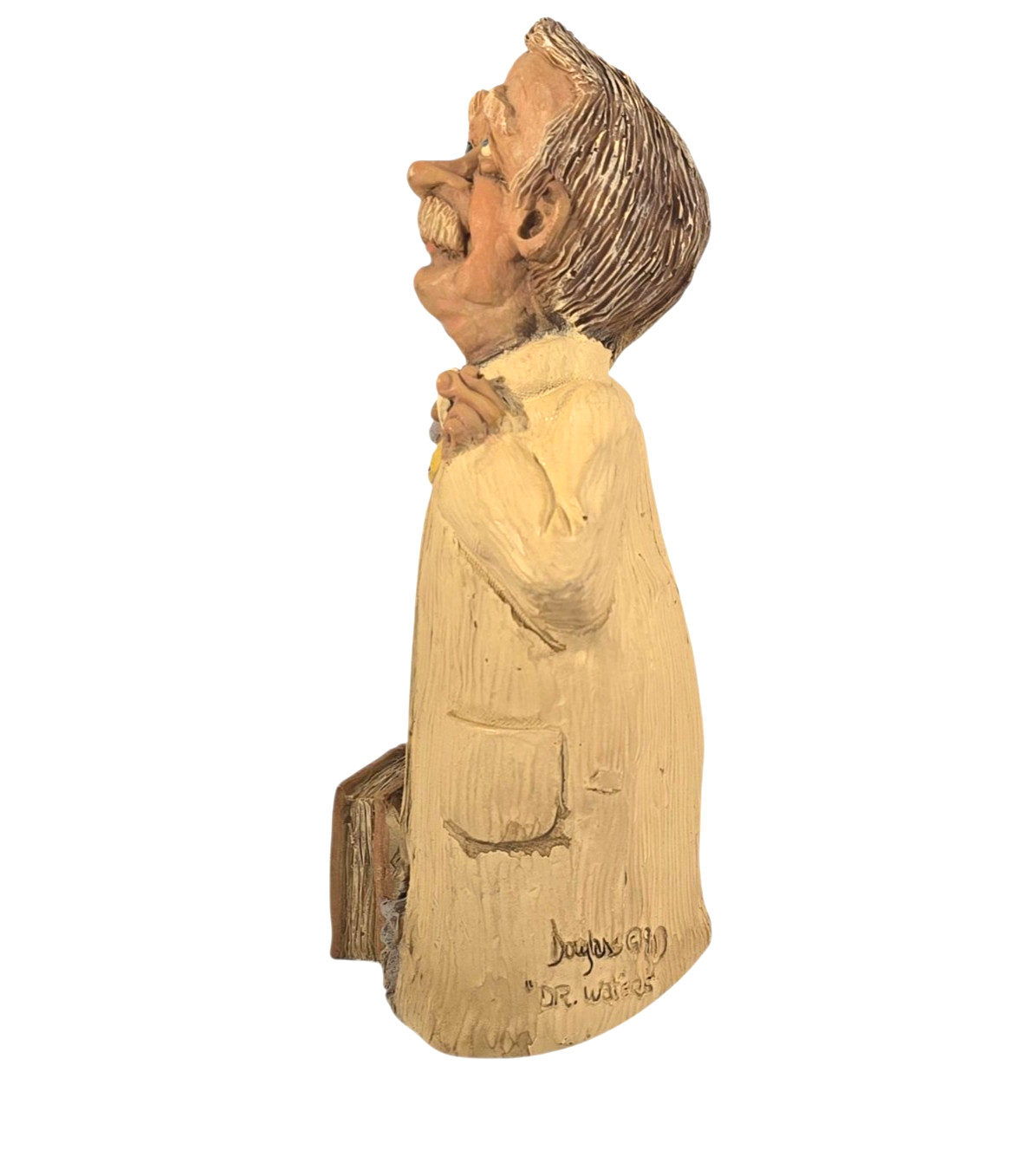Vintage Frumps D & D Studios Painless Dentistry Dentist Sculpture Signed 1990