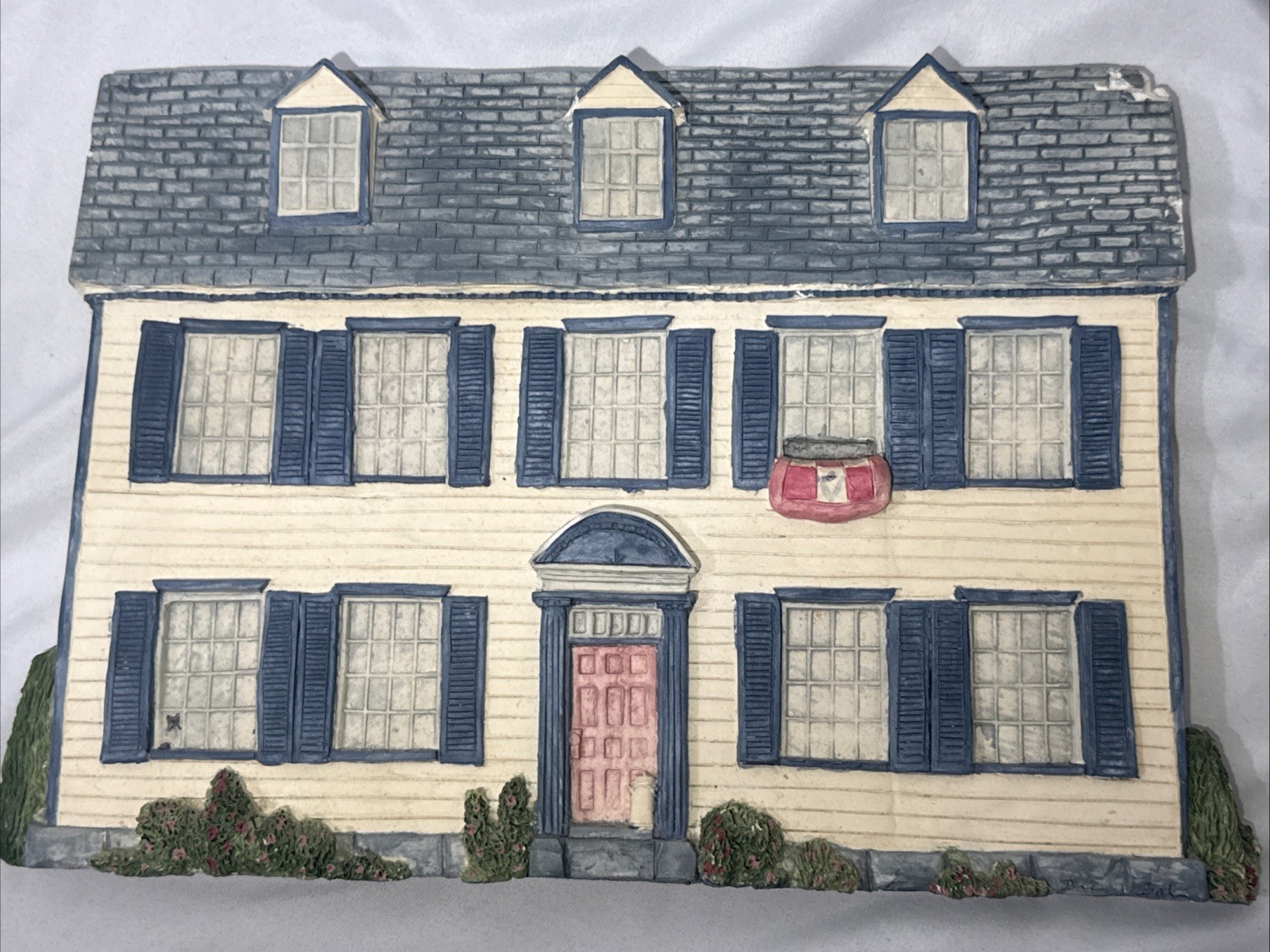 Brian Baker’s Deja Vu Collection Wall Plaques Lot Of 2 Cottagecore Decor Houses