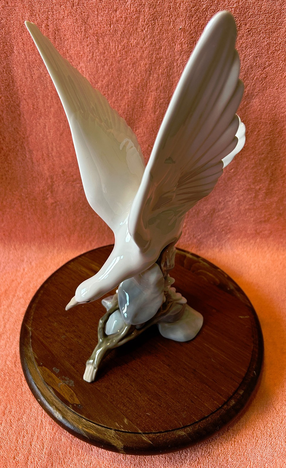 Lladro 4550 Turtle Dove Sculpture by Fulgencio Garcia Retired 1970’s Ships Free
