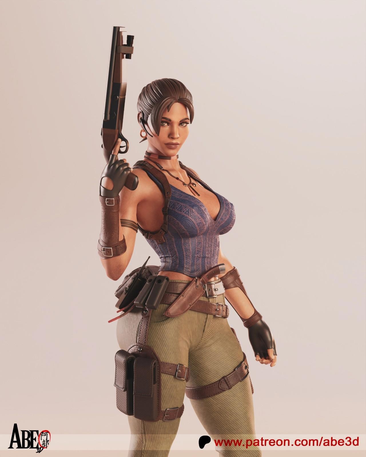 Sheva Alomar | Resident Evil | UNPAINTED | 1/4 Scale Resin Statue