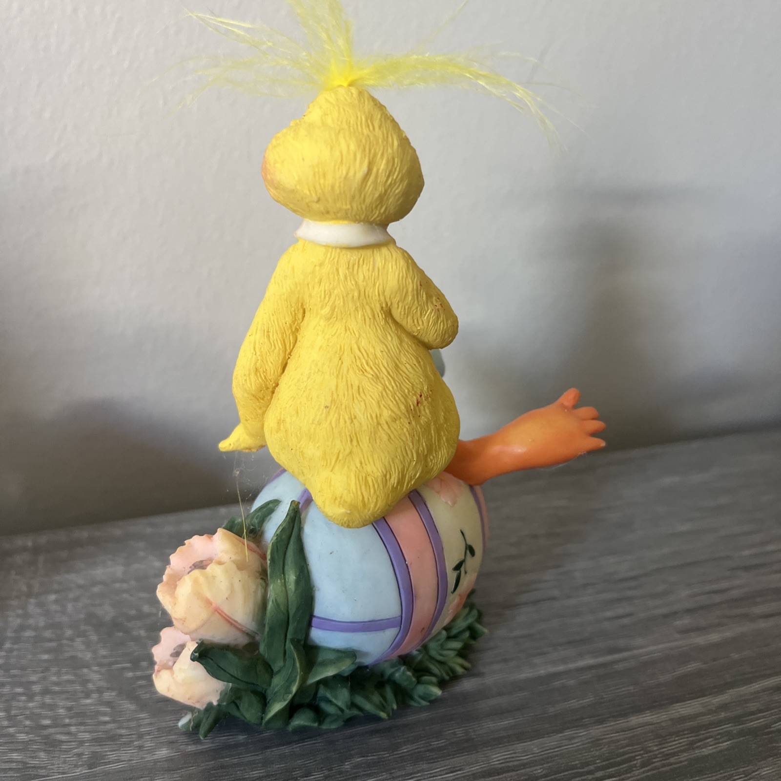 2 pc Charming easter unique very rare Duckling decor 4 1/2 inch