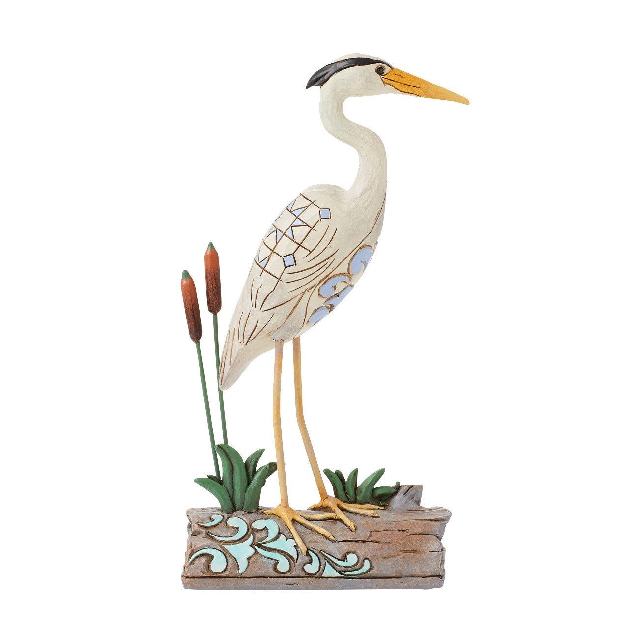 Jim Shore Heartwood Creek Coastal Blue Heron Dagger Like Bill Figurine 6016523