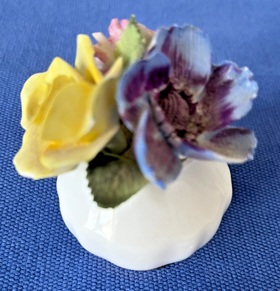 Vintage Heathcote Hall Ltd Fine China Flowers Made in England VGC