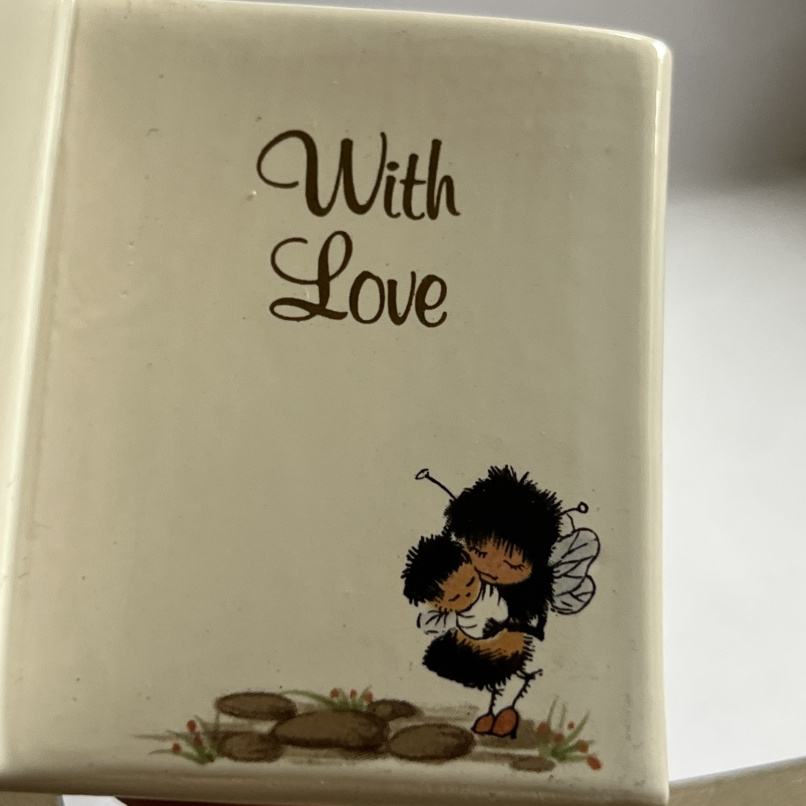 Philip Laureston England Miniature Ceramic Christening Greeting Card