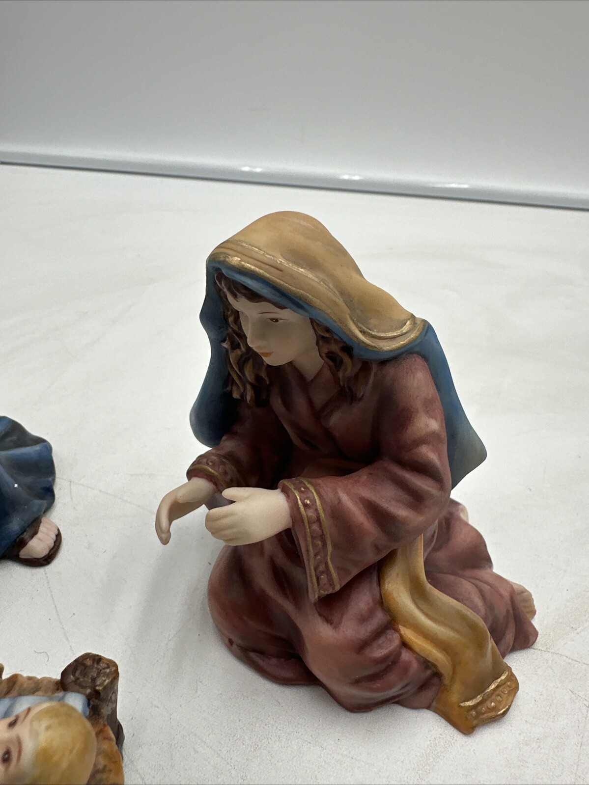 Hawthorne Village Christ Child Mother Mary and Father Joseph Thomas Kinkade 2001