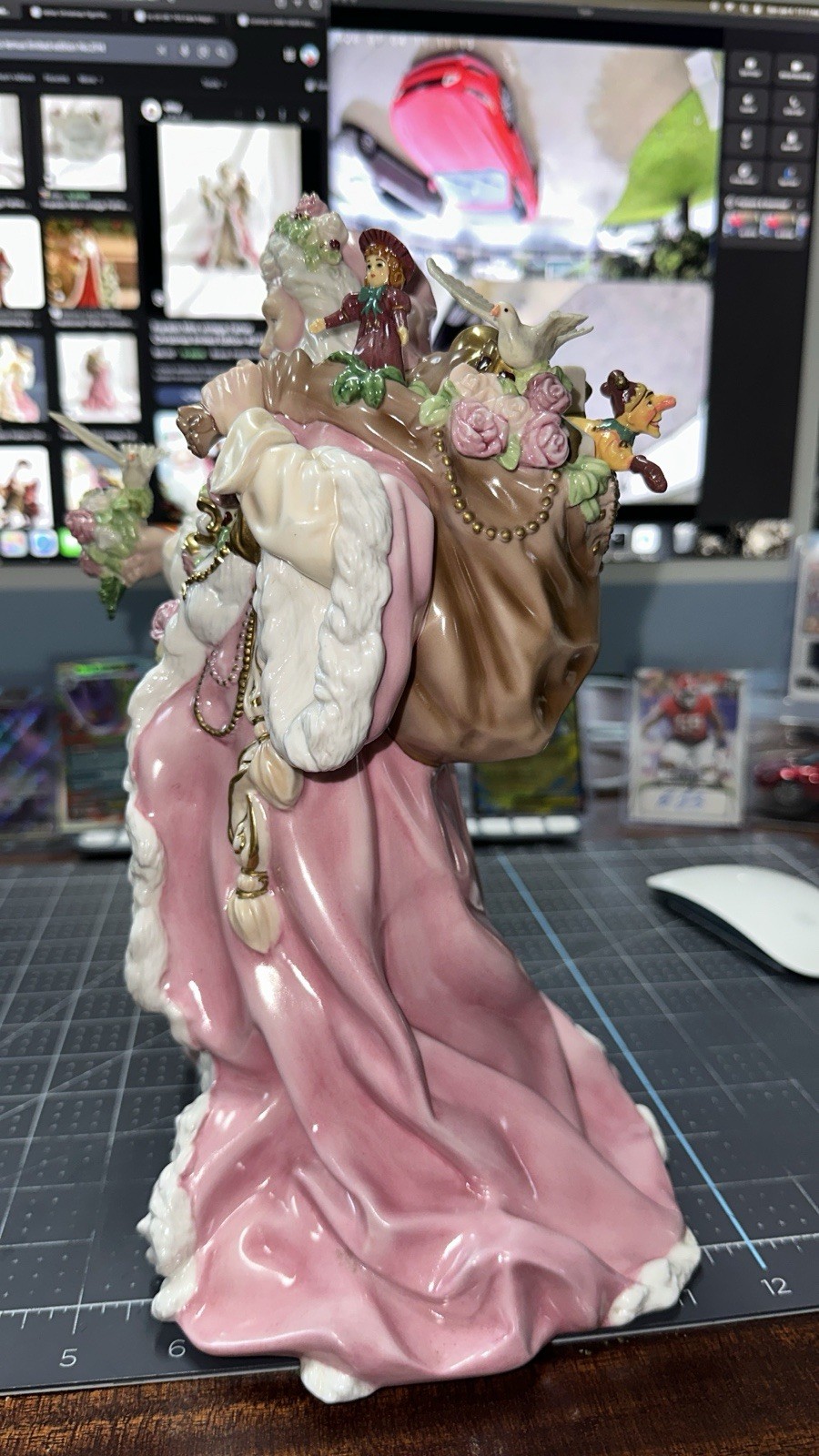 Franklin Mint vintage Father Christmas limited EditionNO.2114 by Alejandro Lemus