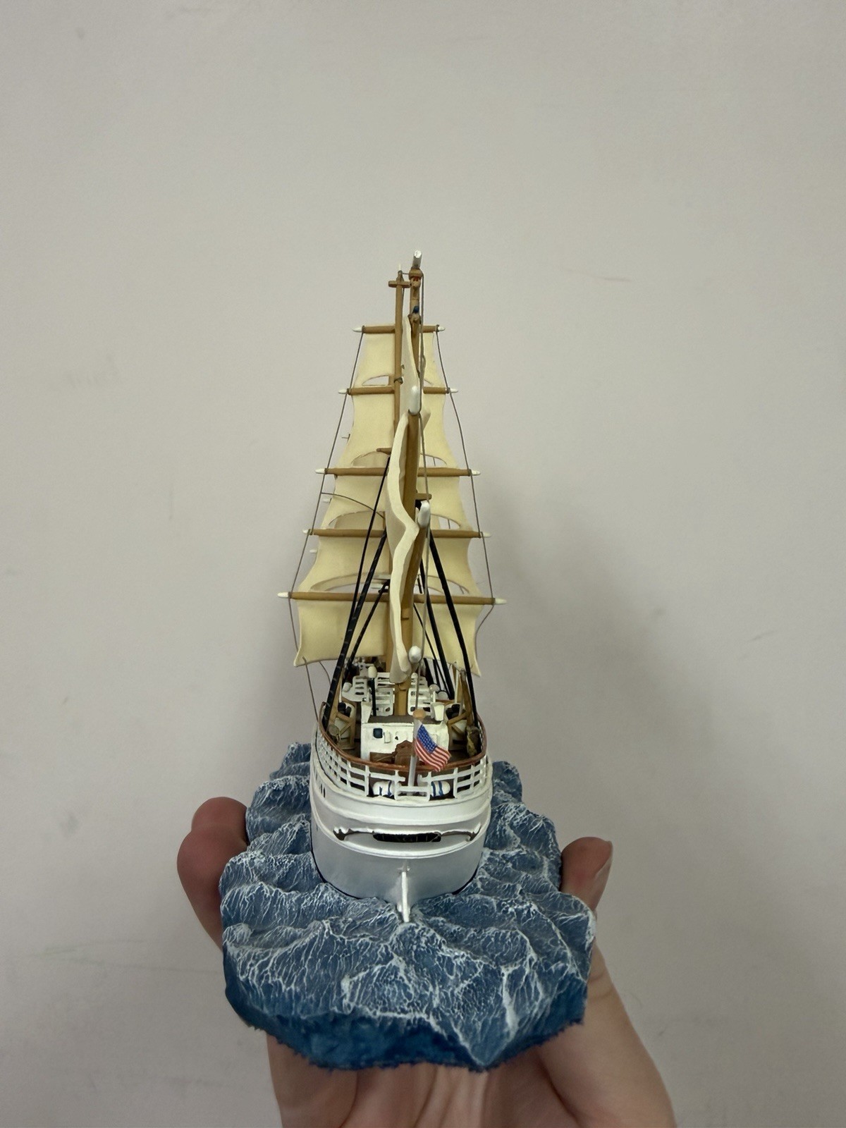 Anchor Bay Eagle Coast Guard Boat Motor Lifeboat 778 2004 W/ Box