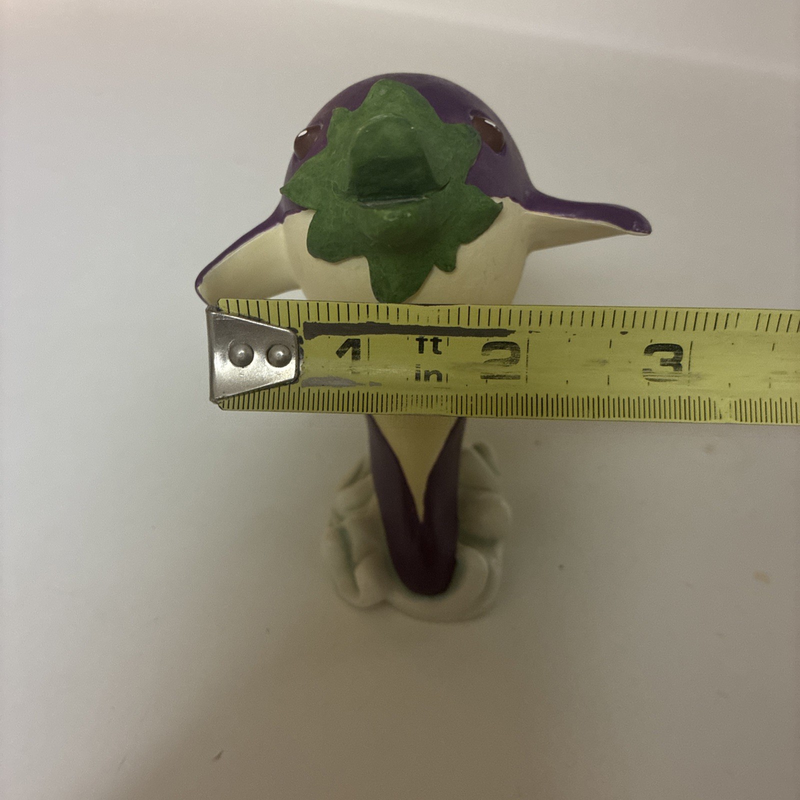 HOME GROWN Vegetable rare Eggplant anthropomorphic figurine by Enesco retired!
