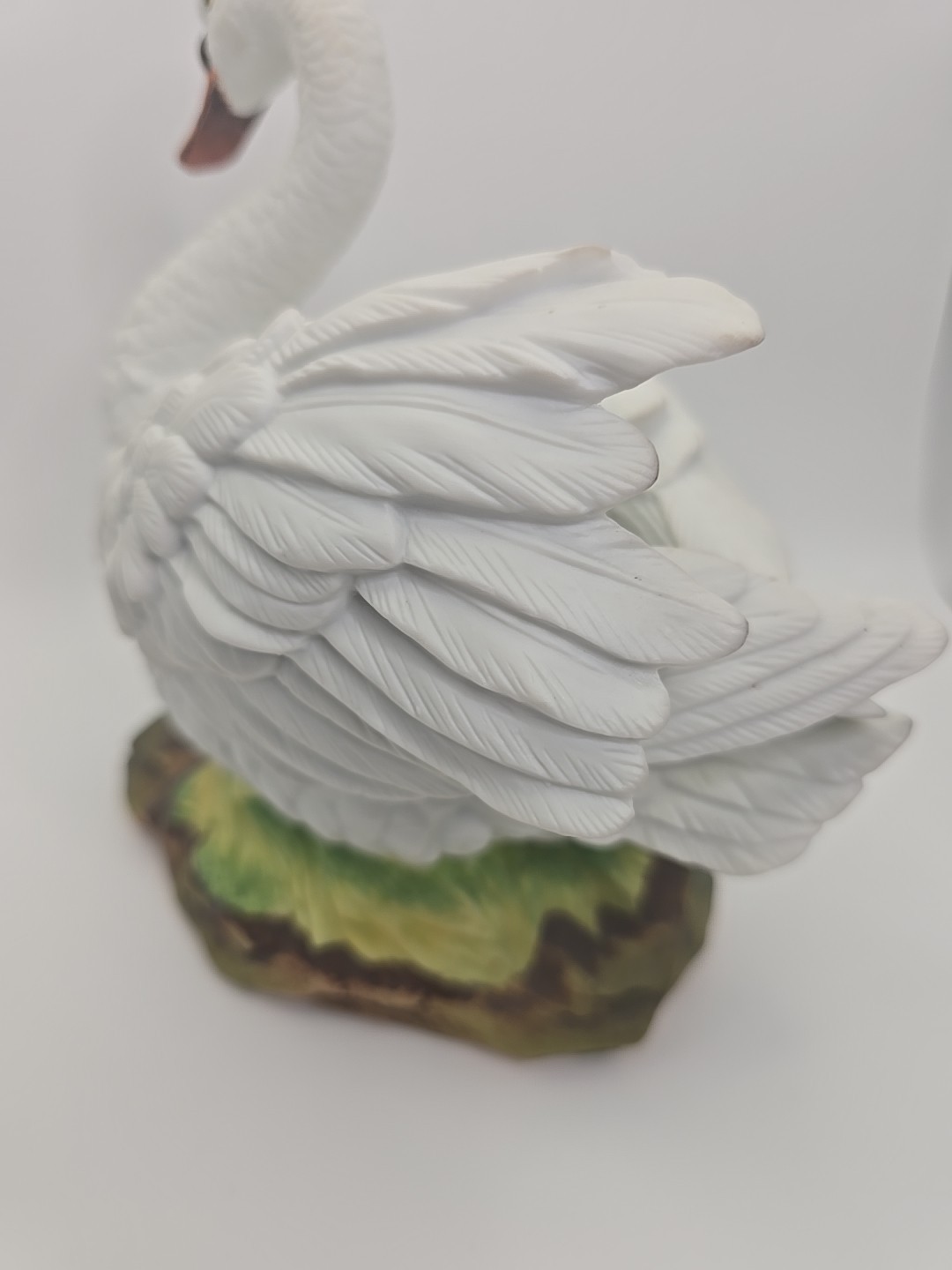 MUTE SWAN Figurine Andrea by Sadek 6 3/4″ Tall #9617 Cottagecore Farmhouse Cute