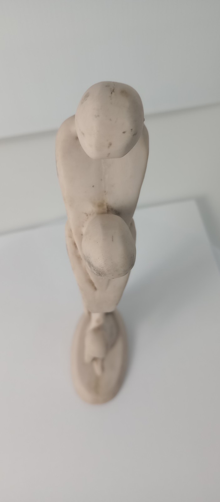 Vintage / Antique Mother, Father and Child Sculpture 11″