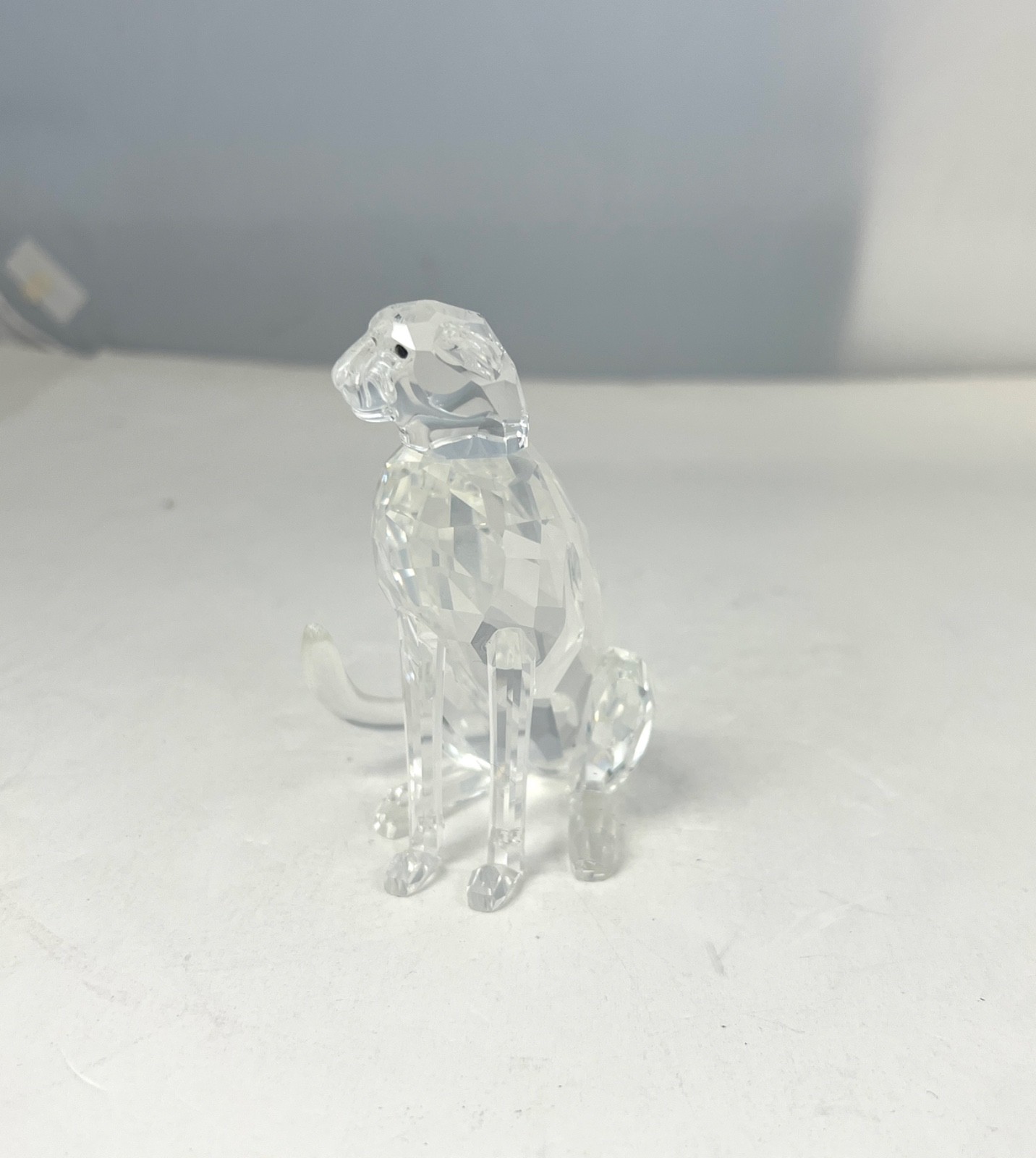 Swarovski Cheetah Crystal Figurine 183225 African Wildlife Collection with Box