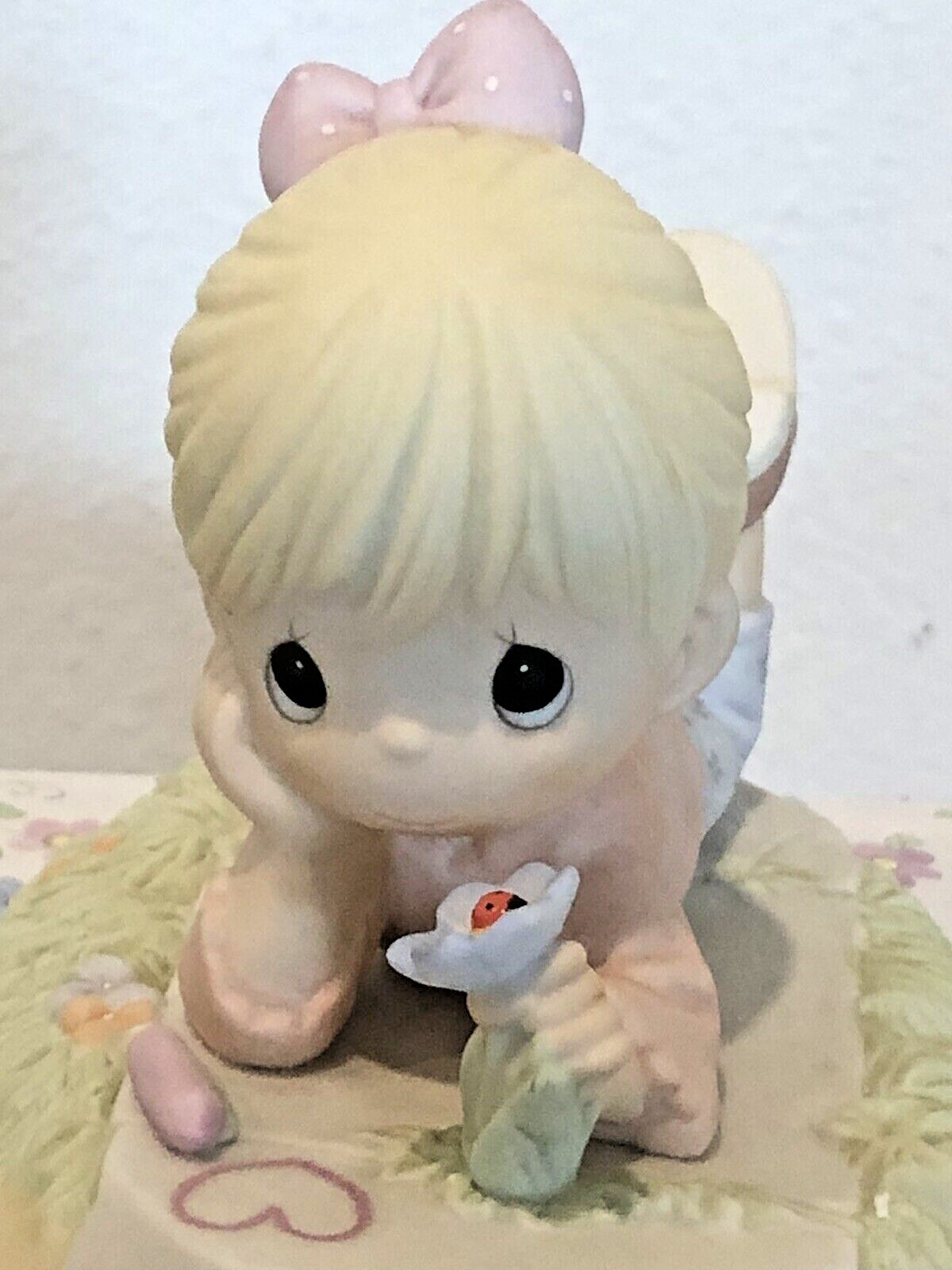 2003 VINTAGE PRECIOUS MOMENTS “BLESSED WITH SMALL MIRACLES” FIGURINE IN BOX
