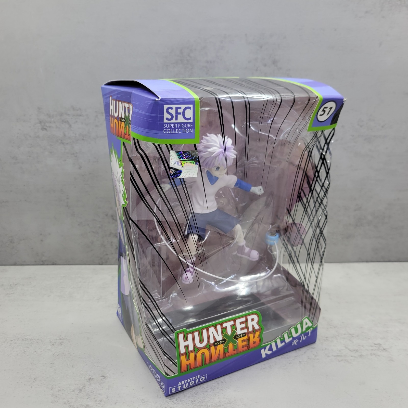 Hunter x Hunter Killua 5.5″ Tall SFC Collectible PVC Figure Statue [DAMAGED BOX]