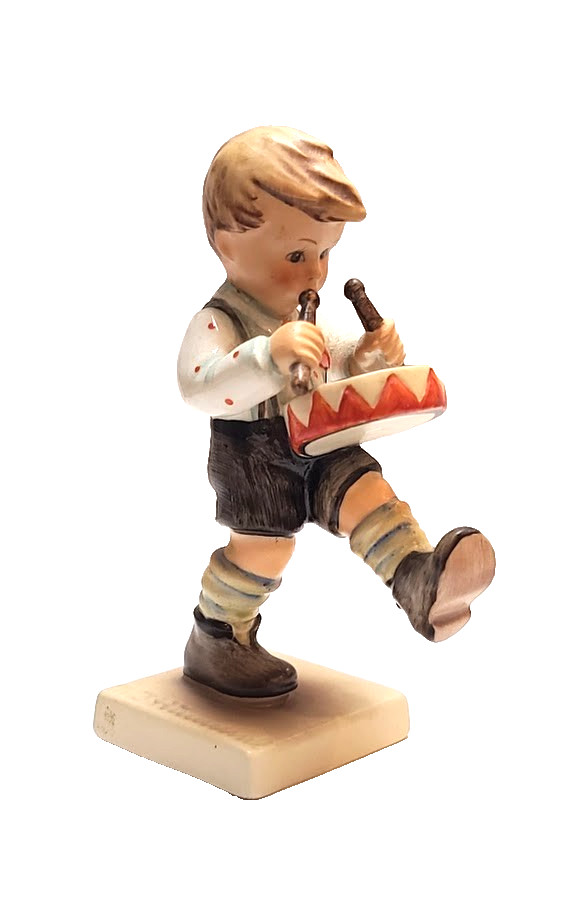 Hummel Figurine “Little Drummer” TMK 2 #240 4.5″ Goebel Figure Germany Excellent