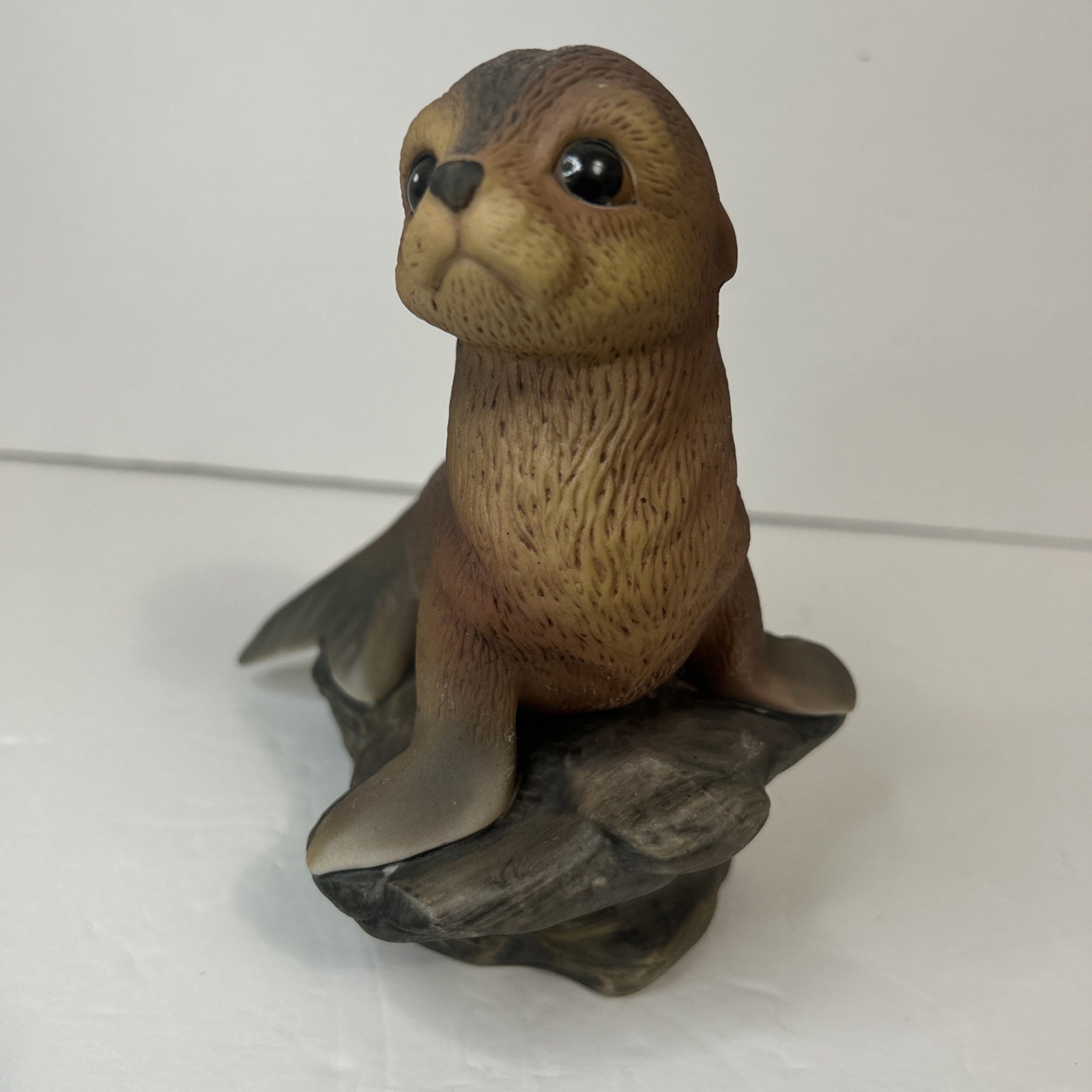 Baby Seal Figurine Homco Masterpiece 6×6 Inches