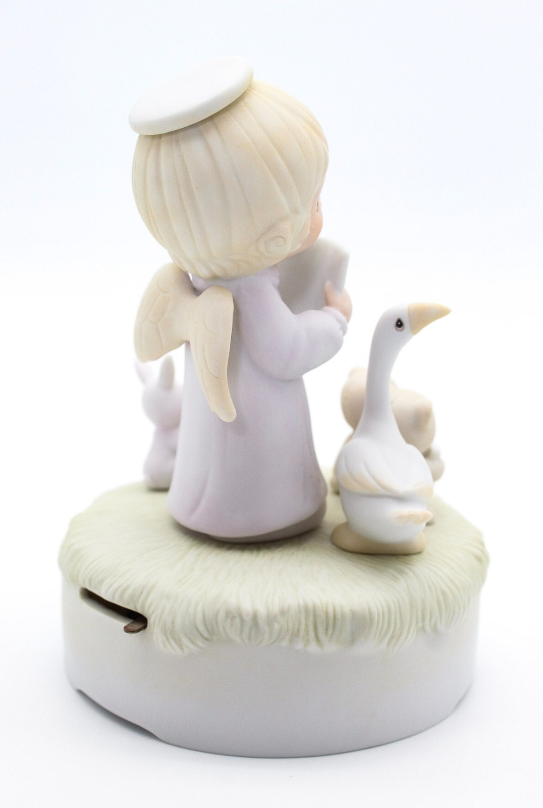 Precious Moments Let Heaven And Nature Sing Porcelain Musical Figurine 1982