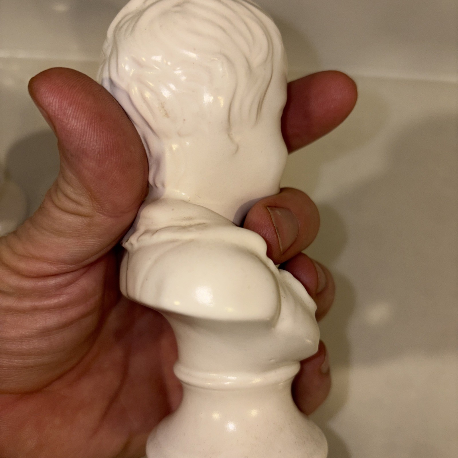 Busts of Boy/Girl Renaissance Busts of Children White