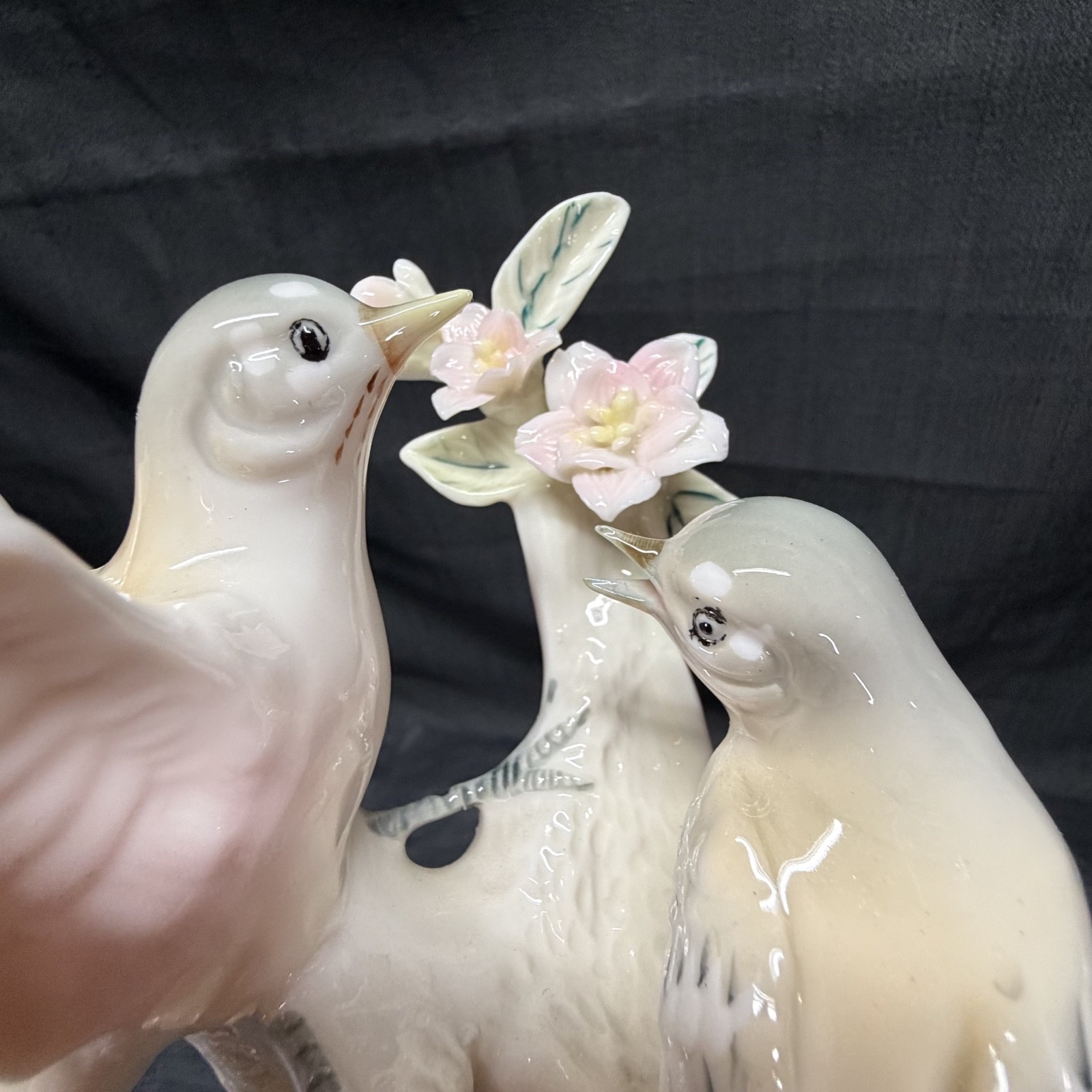 Vintage ARDALT Lenwile Porcelain China Verithin Bird Figurine ROBIN #6189 Japan