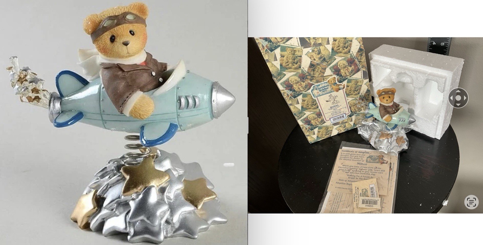 CHERISHED TEDDIES MILTON Wishing For Future As Bright As The Stars 542644 NEW X