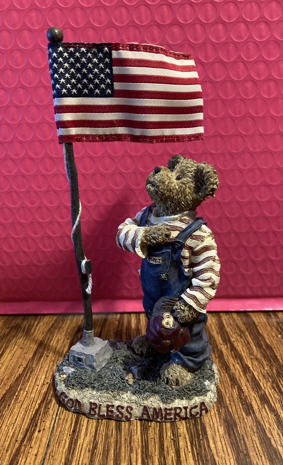 Vintage Boyds Bears & Friends 2001 Limited Edition #227787 Sammy Bearmerican 🐻