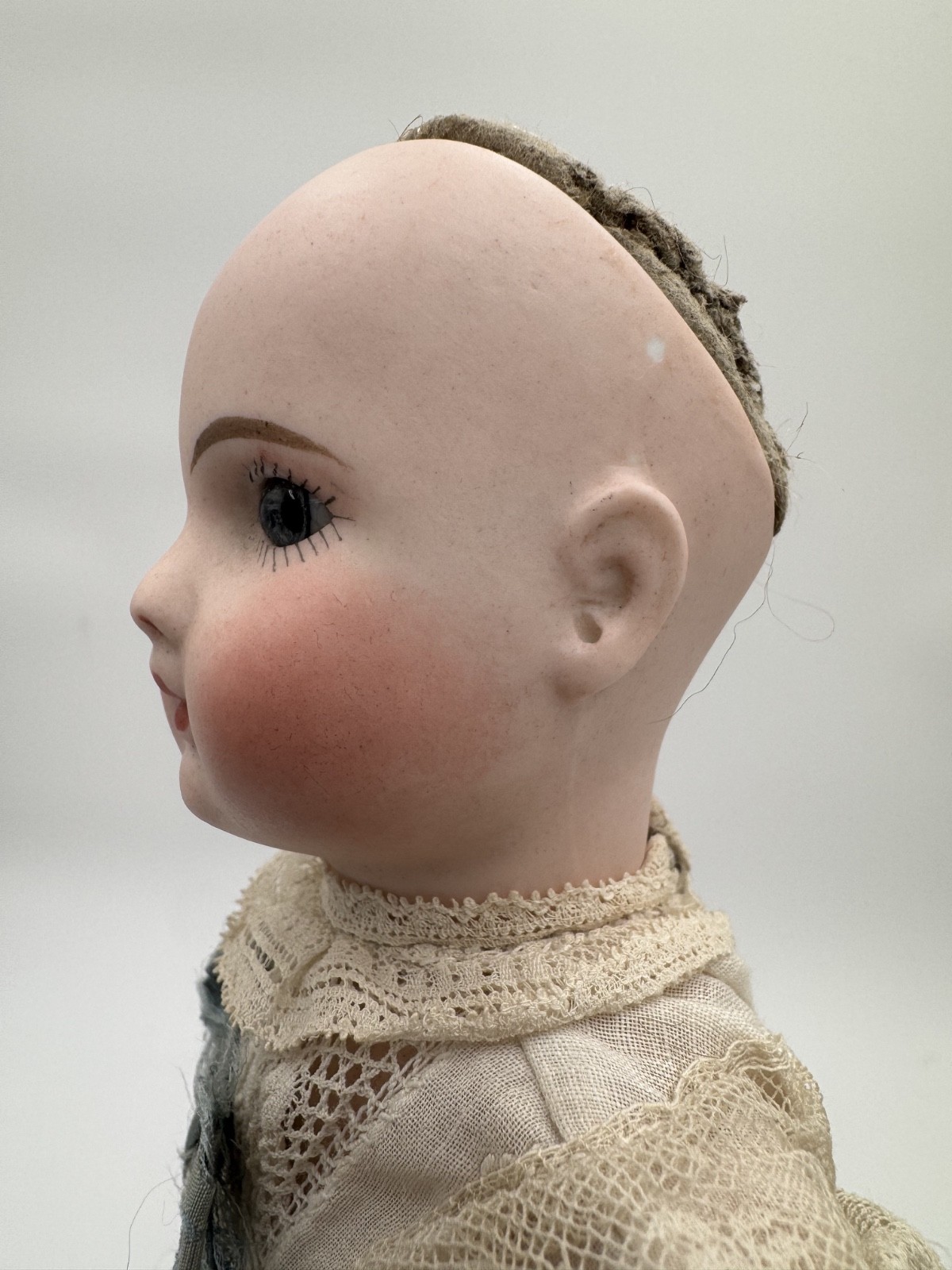 BEAUTIFUL ANTIQUE FRENCH STEINER FIGURINE A-3 10″ BEBE DOLL
