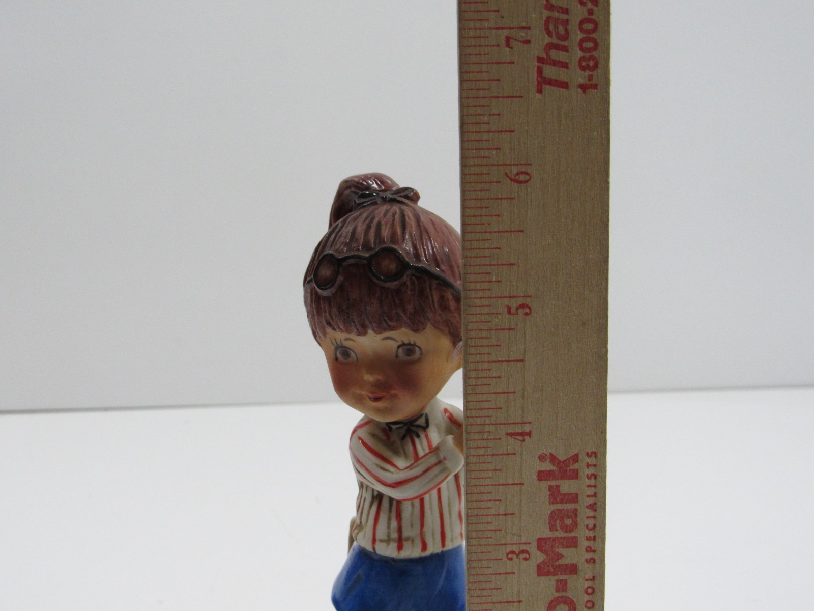Vintage 1976 Fran mar Teacher Moppets Ceramic Figure Gorham Japan