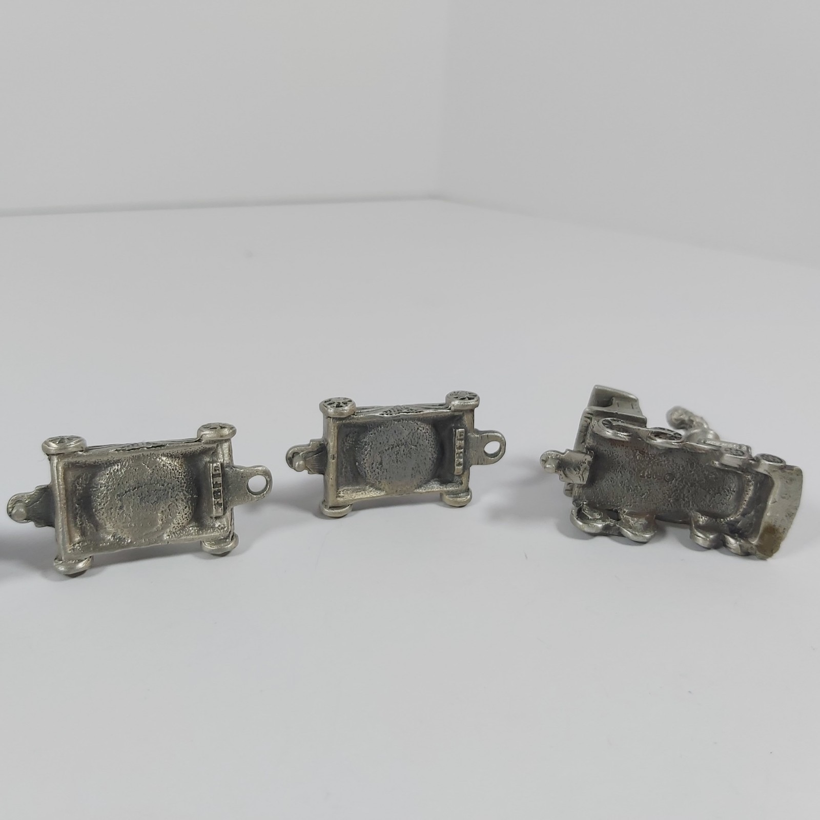 Wizard Of Oz Miniature 6 Piece Pewter Train Set L. Frank Baum Family Trust