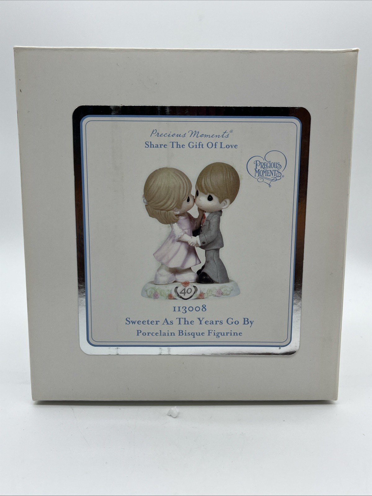 Precious Moments “Sweeter As The Years Go By” 40 Year Anniversary #113008 2011