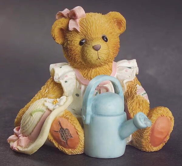 Cherished Teddies June Bear “Planting the Seed of Friendship” 914800 Ships Free