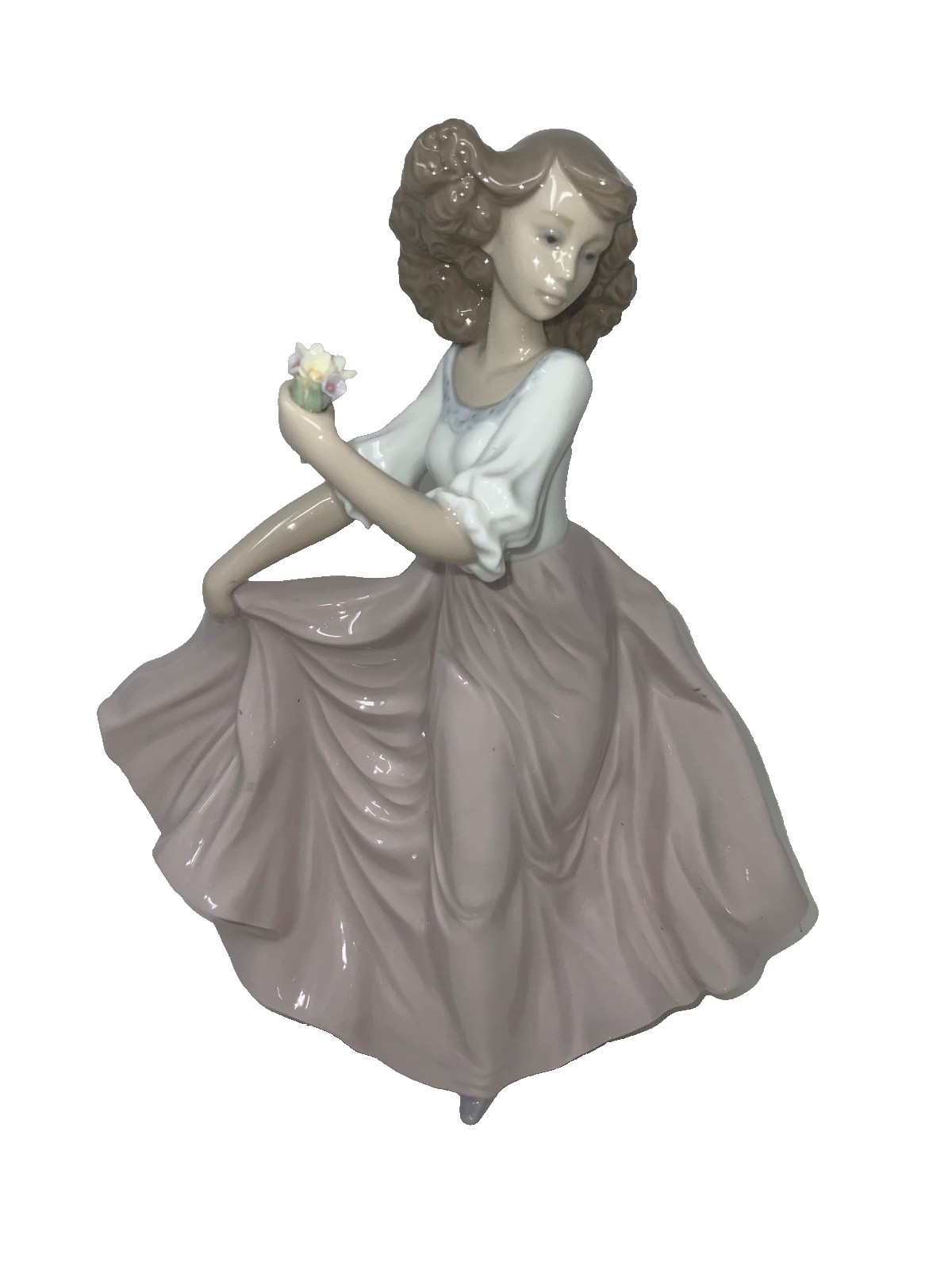 Lladro Summer Breeze G6543 Porcelain Figure No Box Good Condition