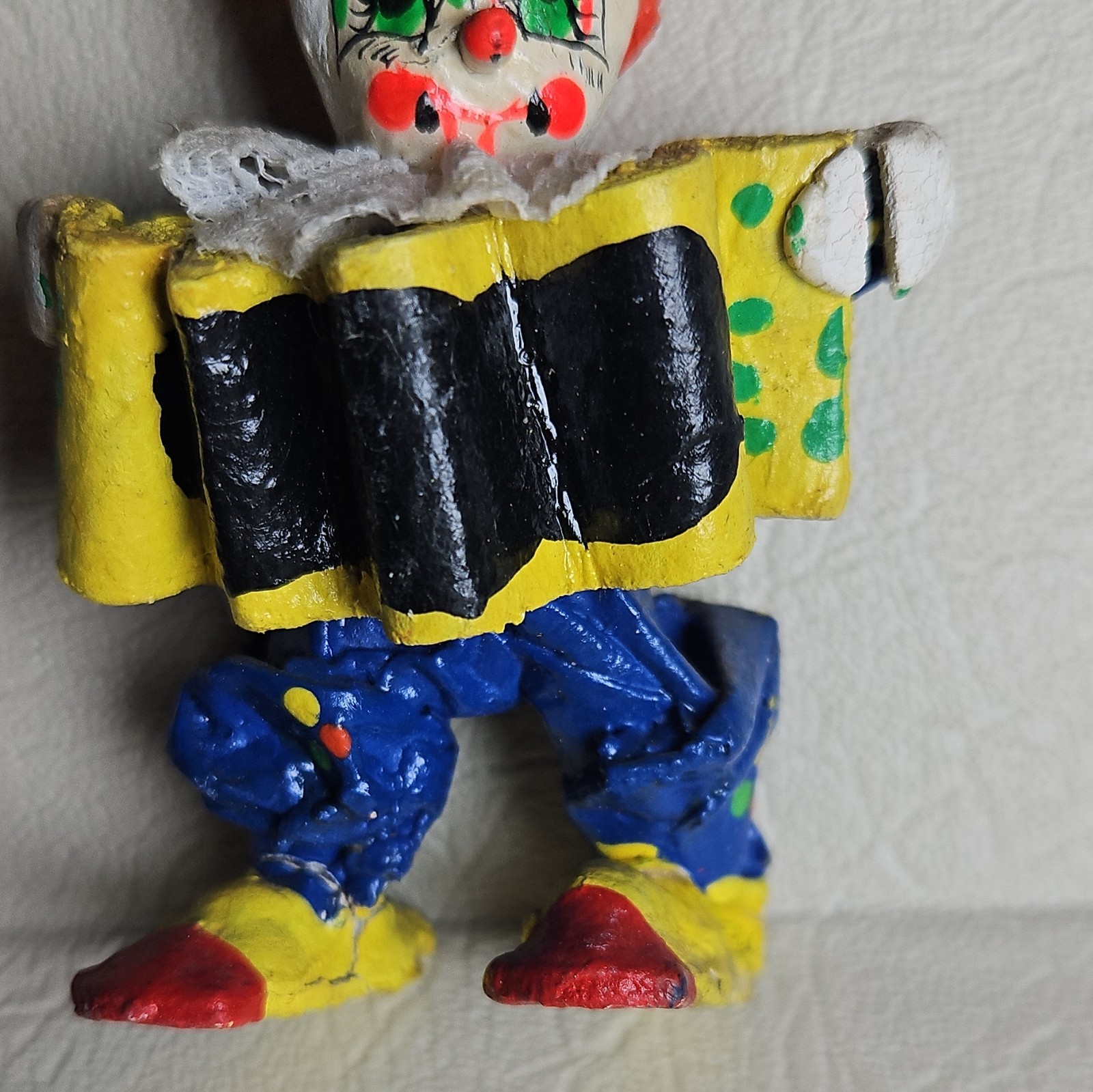 Definitely NOT Haunted Handmade & Hand-Painted Clown Figurine – ICP BOZO CIRCUS