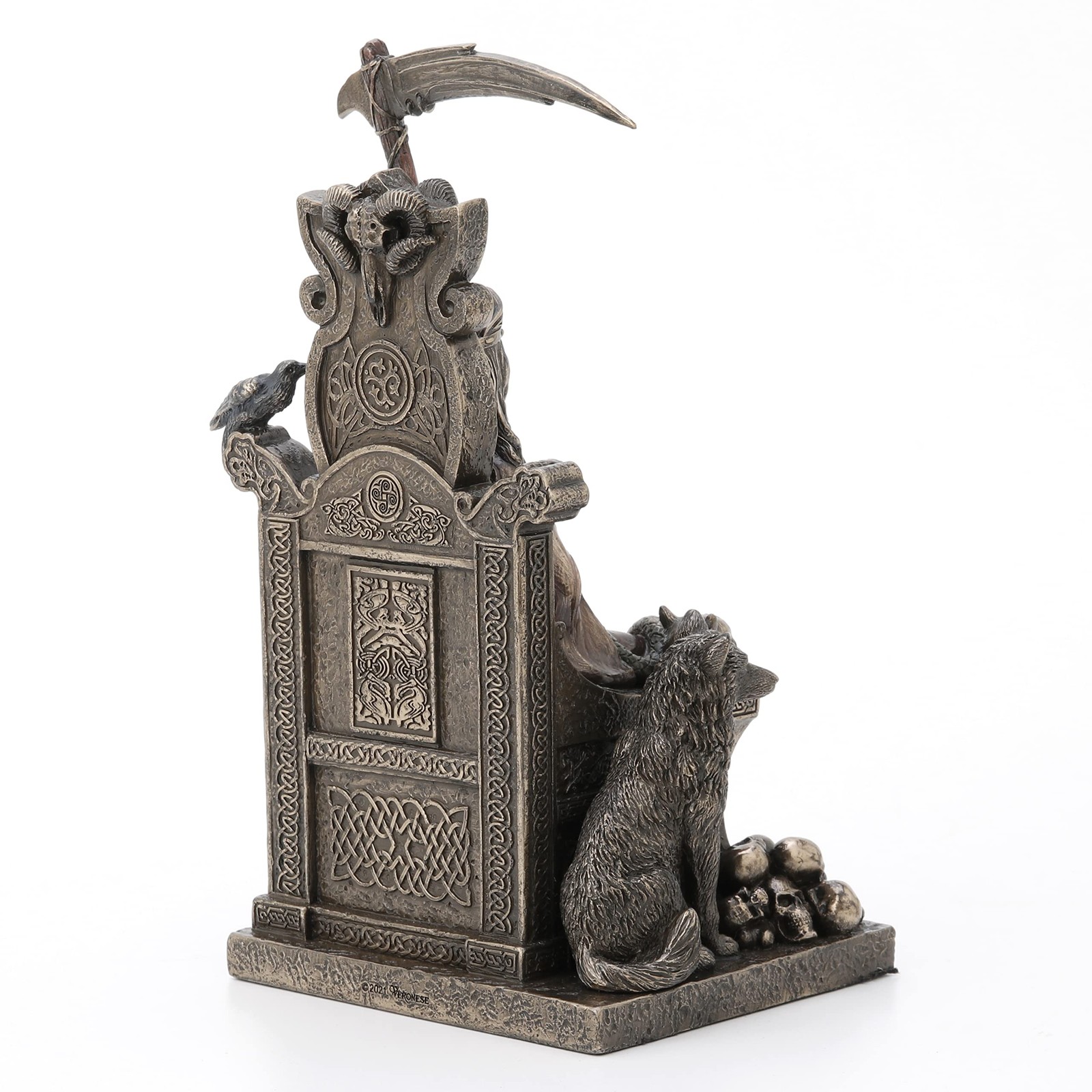 Veronese Design 9″ Tall Hel The Norse Goddess of Helheim Cold Cast Resin Statue