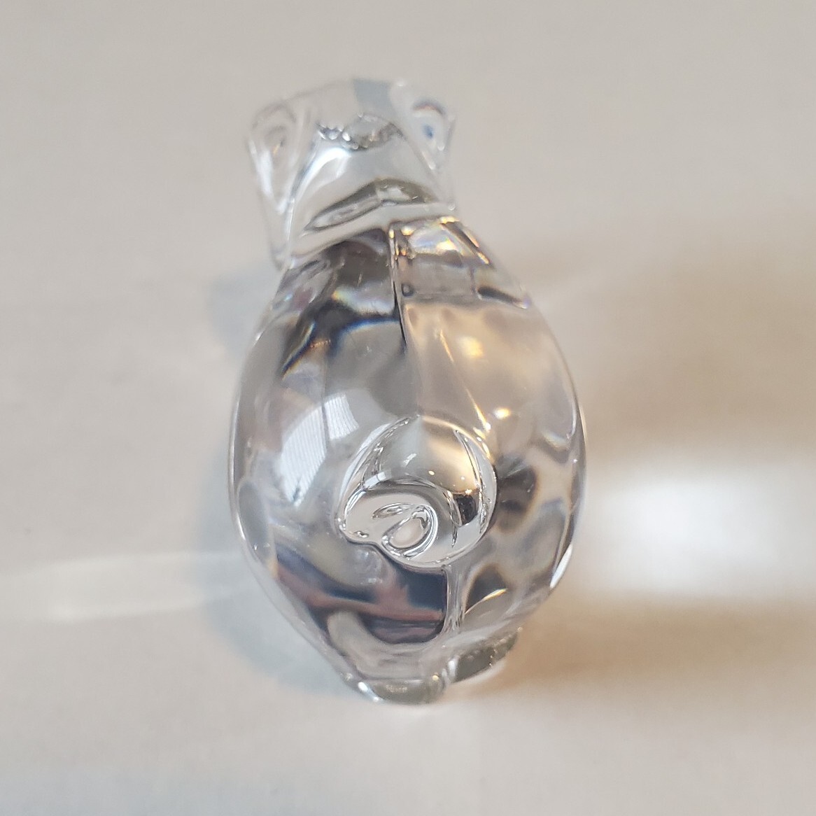 Villeroy and Boch Crystal Pig Figurine 3″