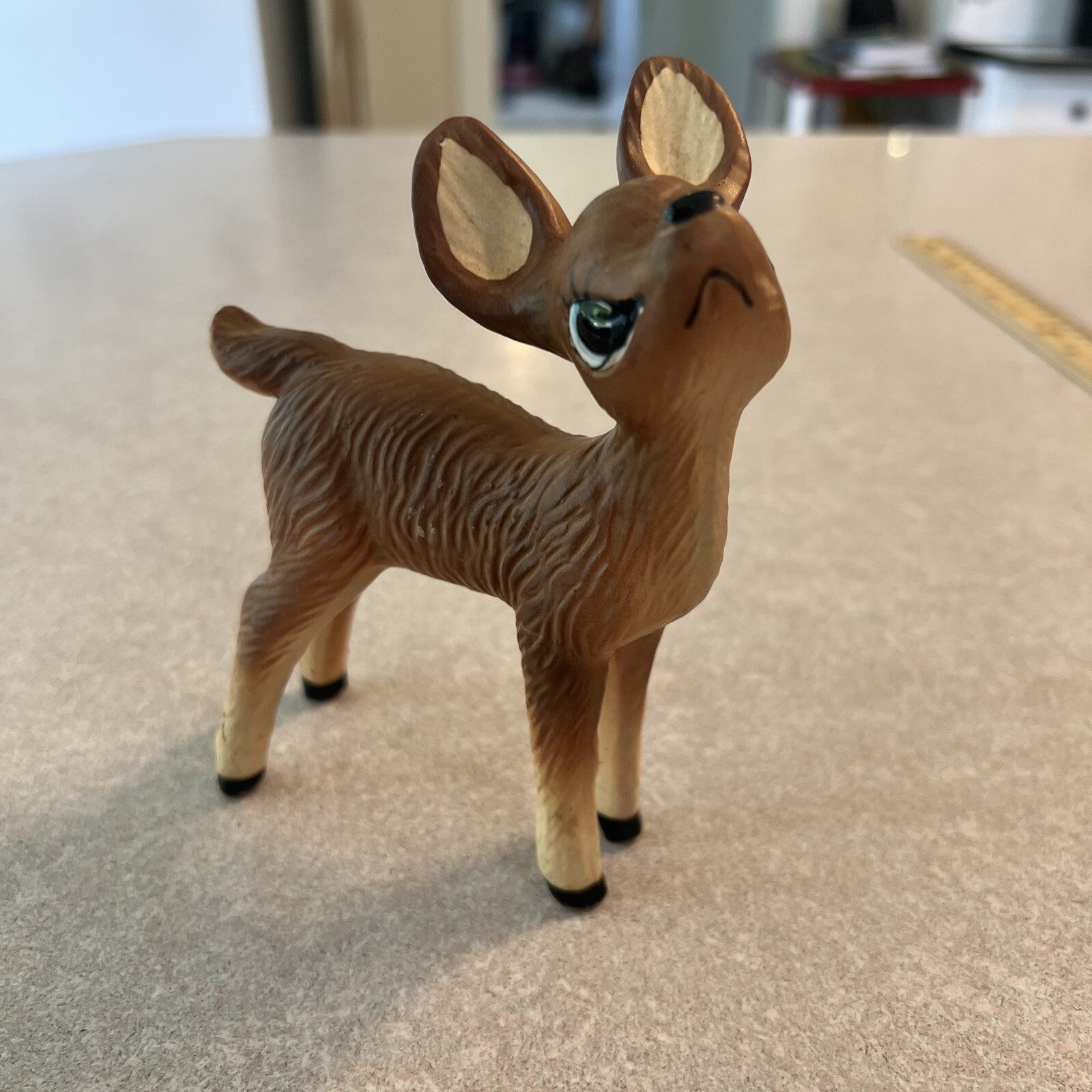 Vintage Anthropomorphic Big Eyes Deer Made in Japan 5 1/2”