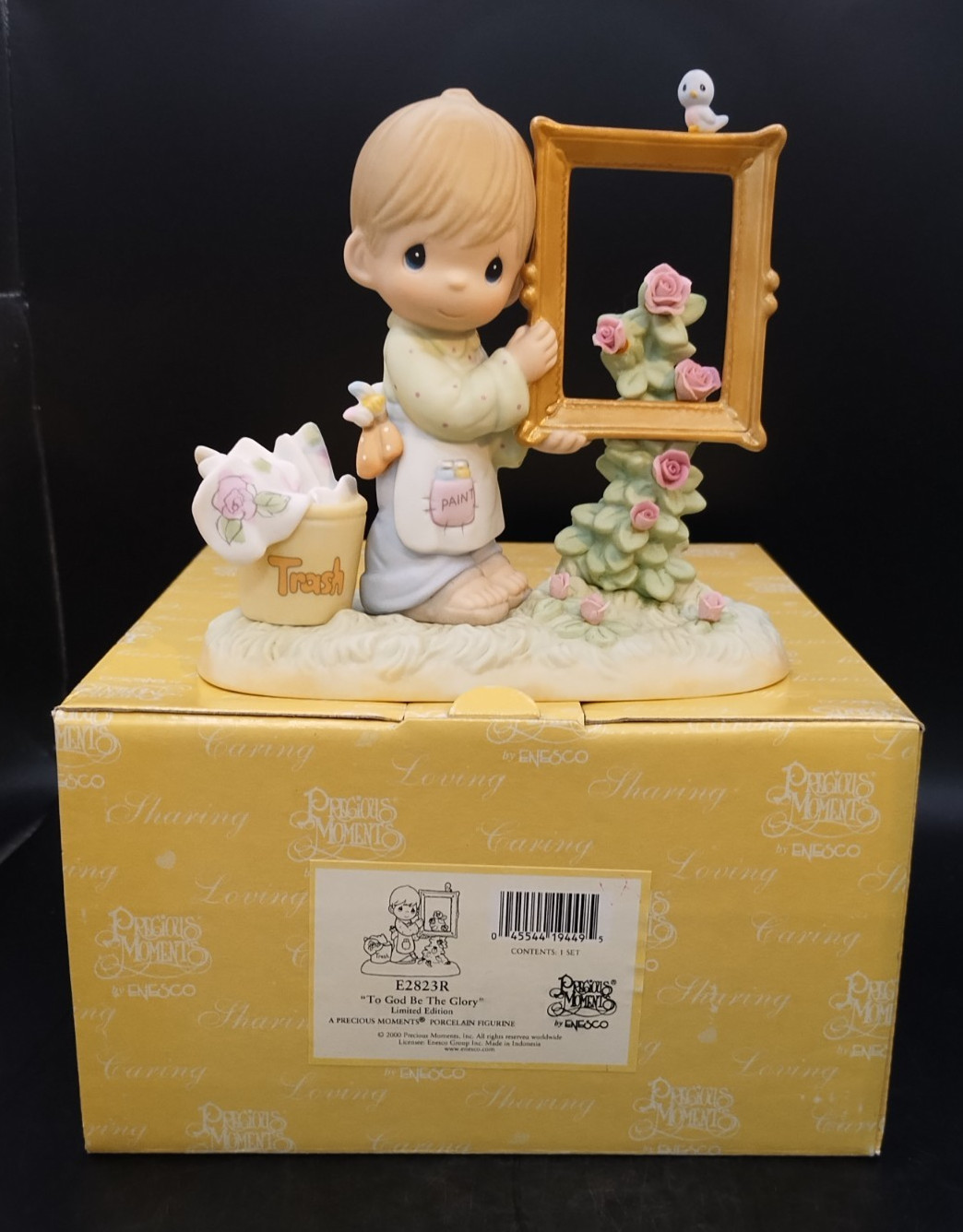 Precious Moments Figurine “To God Be The Glory”#E2823R NIB 2000