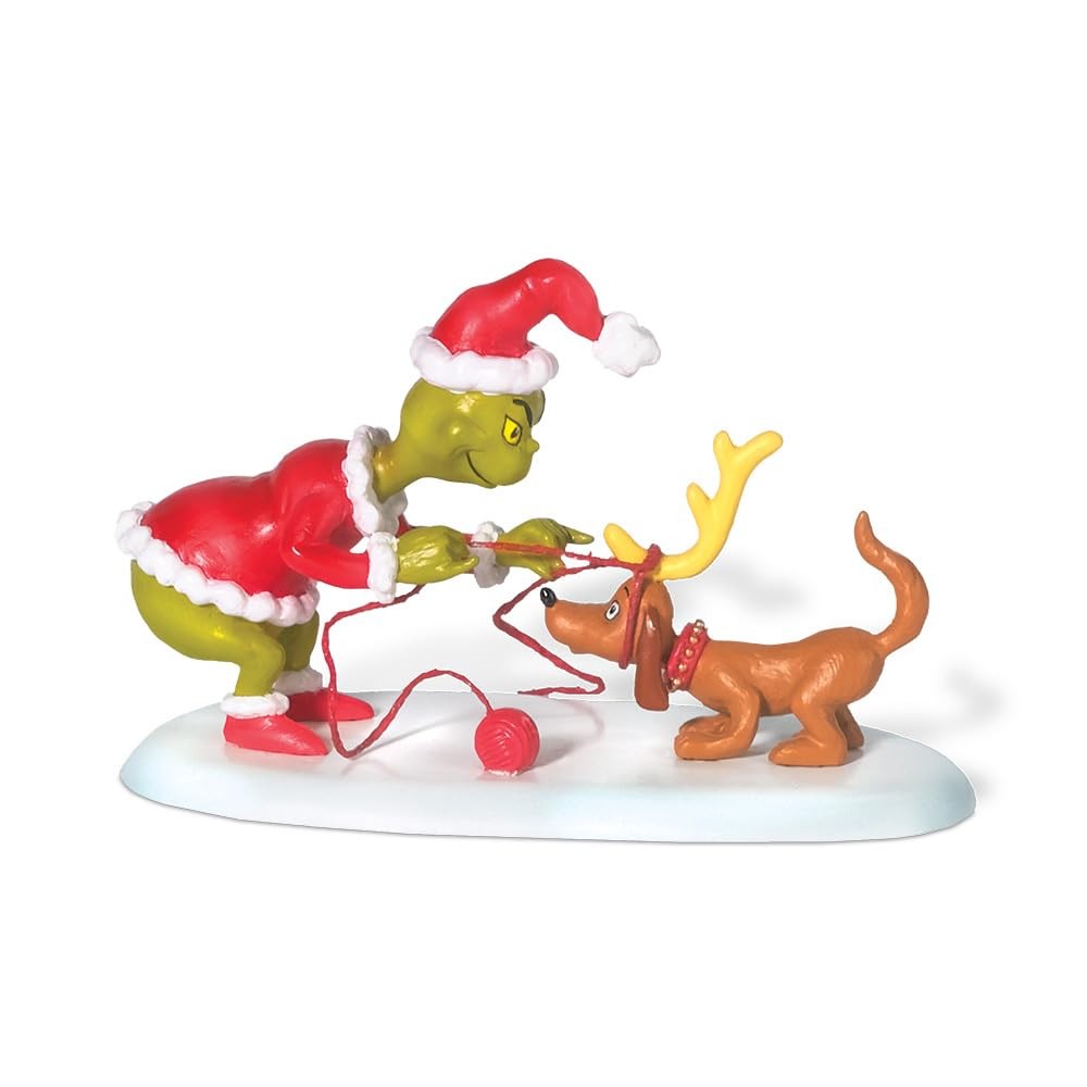 Department 56 Dr. Seuss Grinch Village Accessories All I Need is a Reindeer