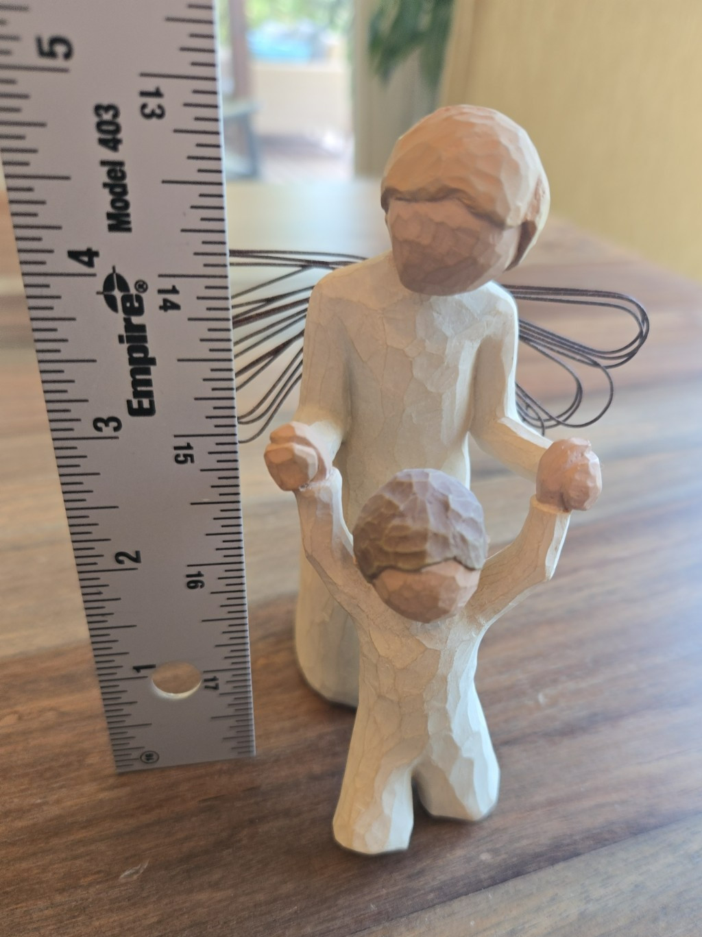 Willow Tree Guardian Angel Sculpted Hand-Painted Figurine Angel/Baby 26034