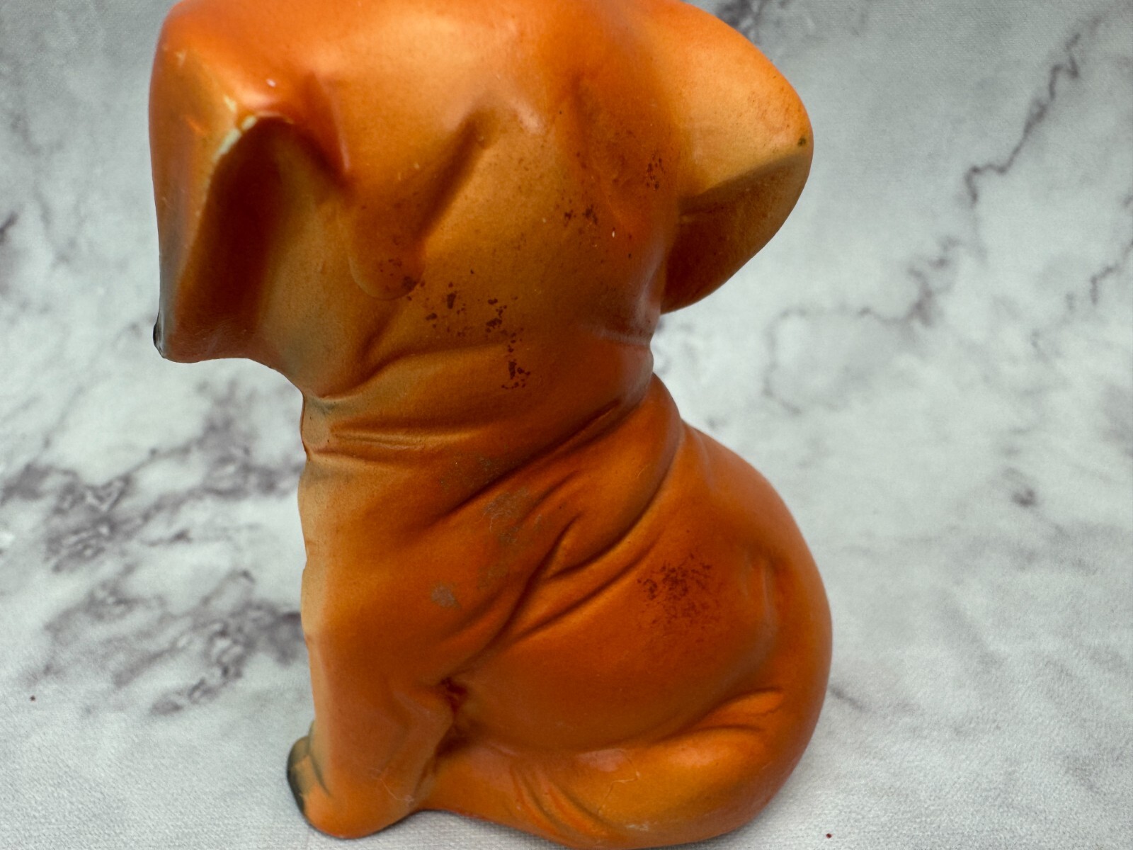 Vintage Kitsch Boxer Puppy Dog Figurine Japan Anthropomorphic 3″ Tall