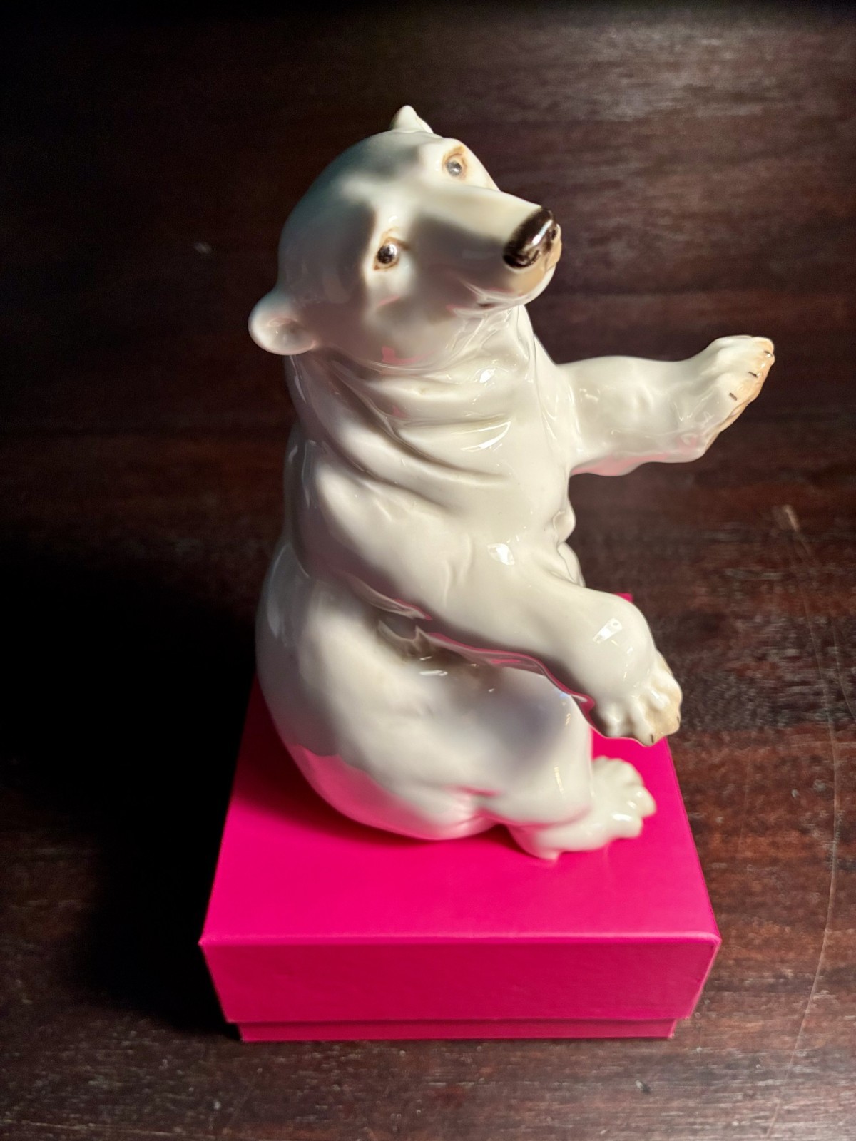 VINTAGE! Polar Bear Hutschenreuther Selb Bavaria Germany Porcelain Figurine